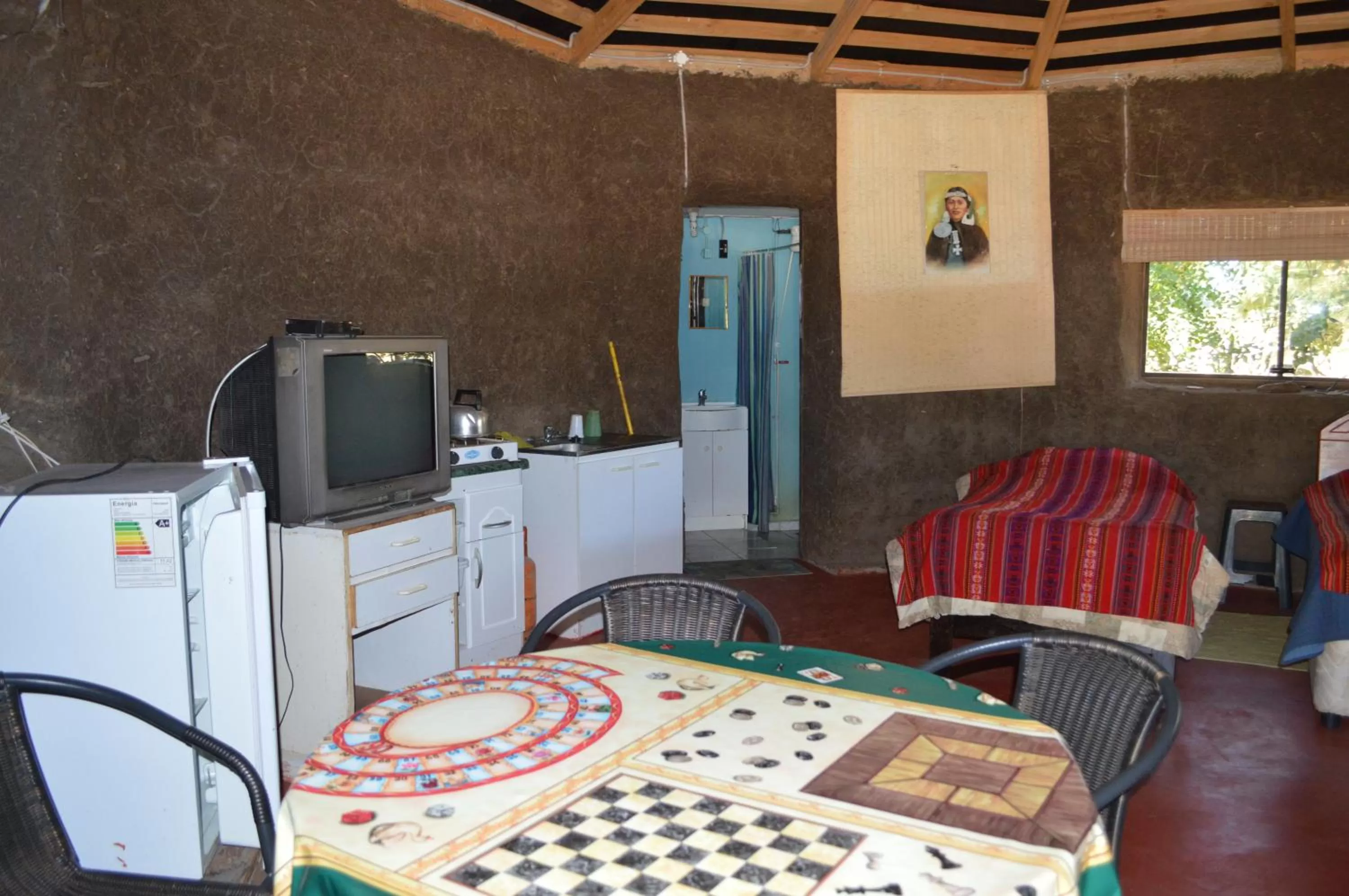 TV/Entertainment Center in Coyunche Cabañas y Camping Laja & San Rosendo