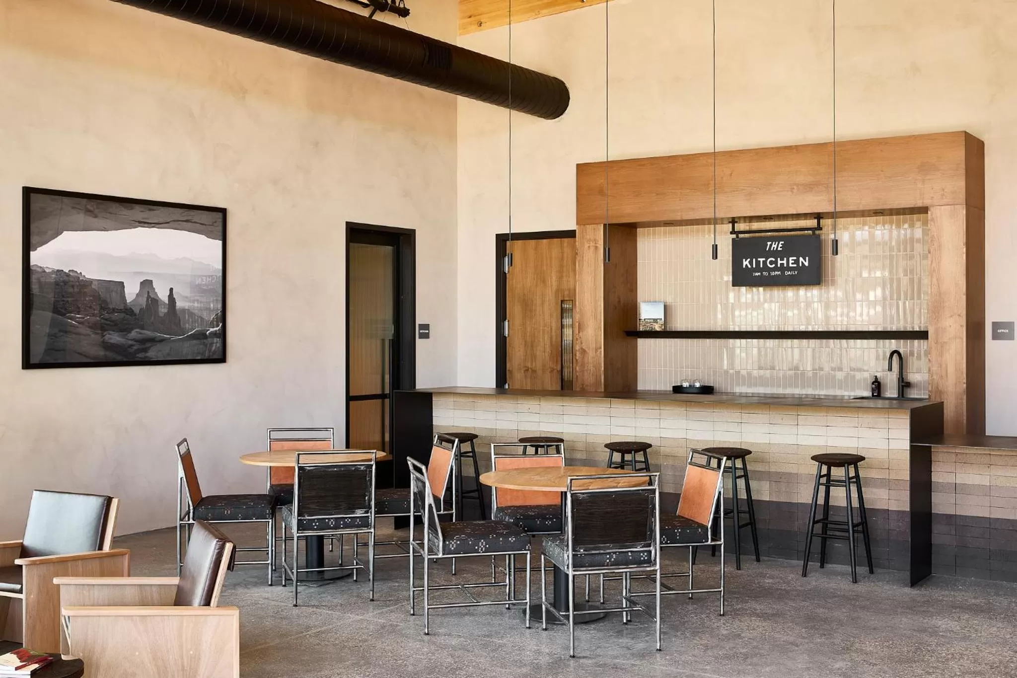 Lobby or reception in AutoCamp Zion