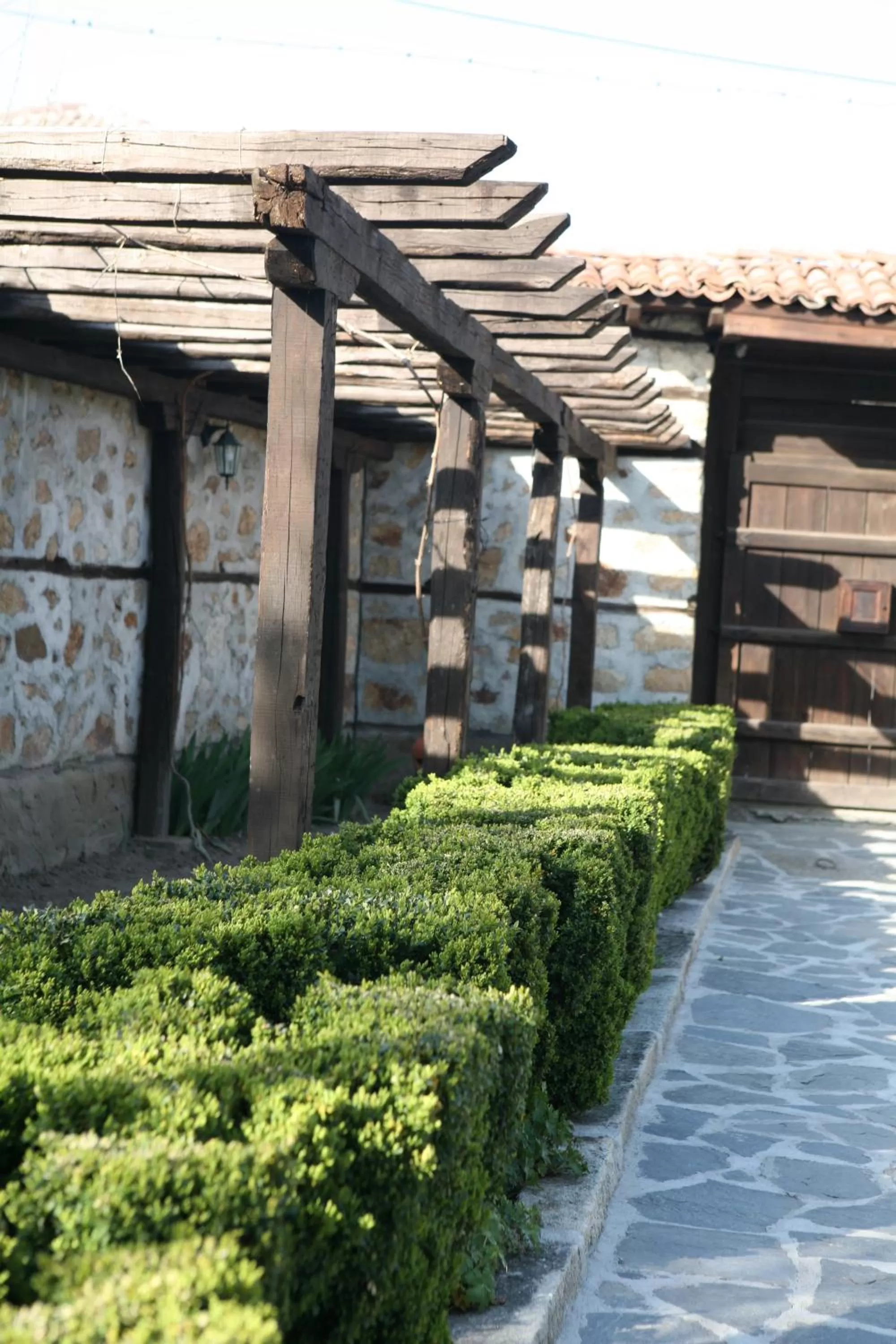 Garden in Djudjeva Kyshta Hotel