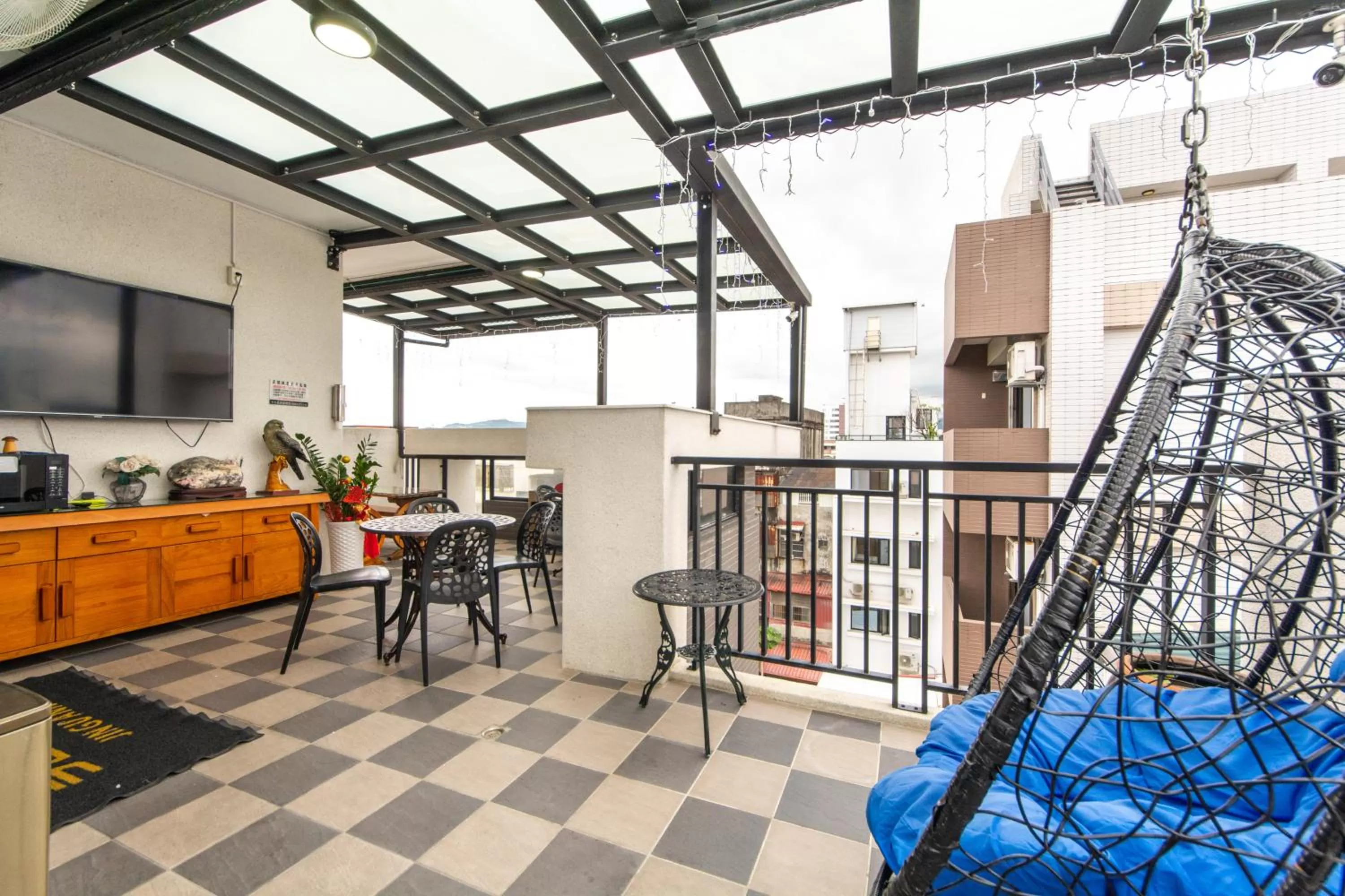 Patio in Jinguann B&B