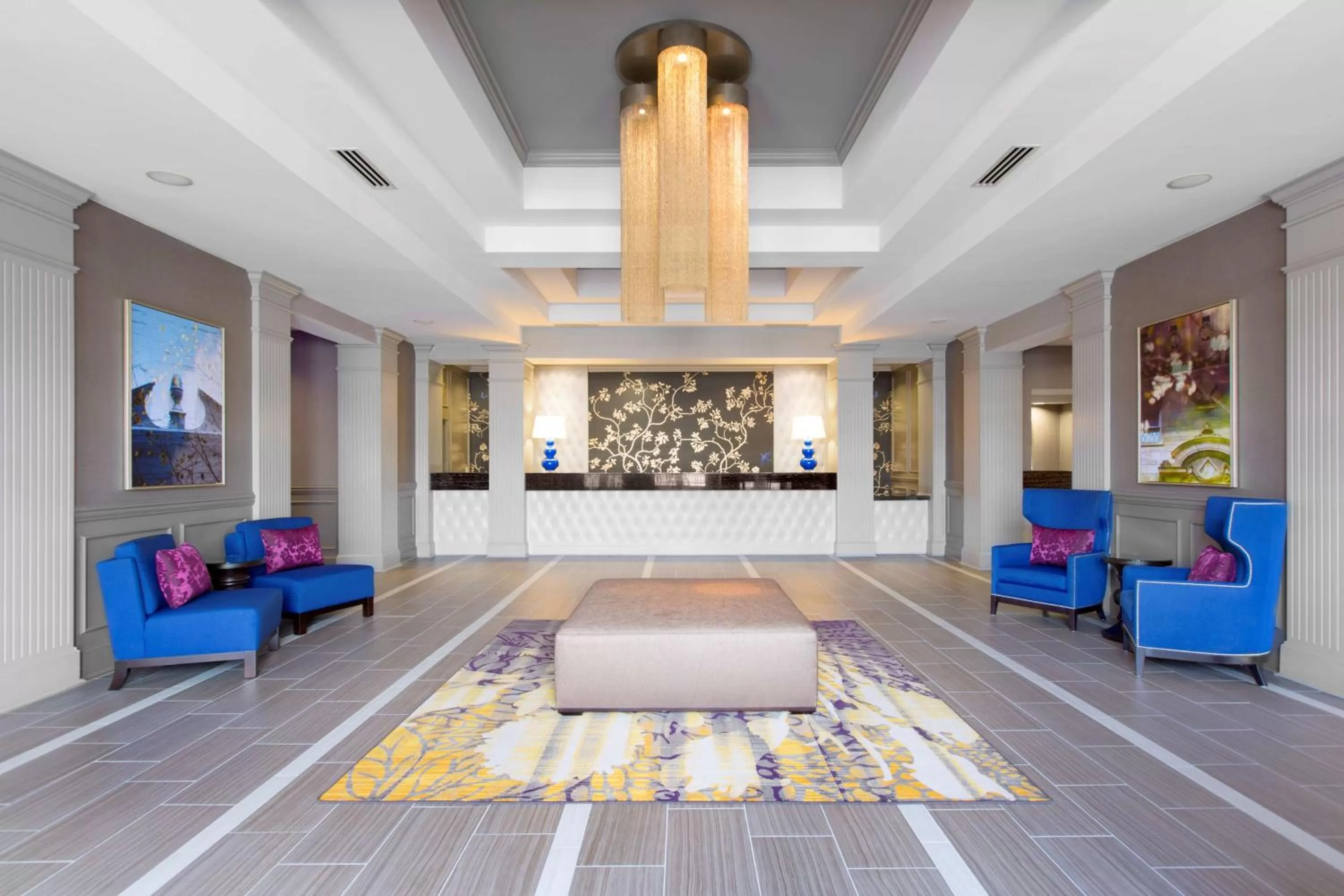 Lobby or reception in DoubleTree by Hilton Historic Savannah