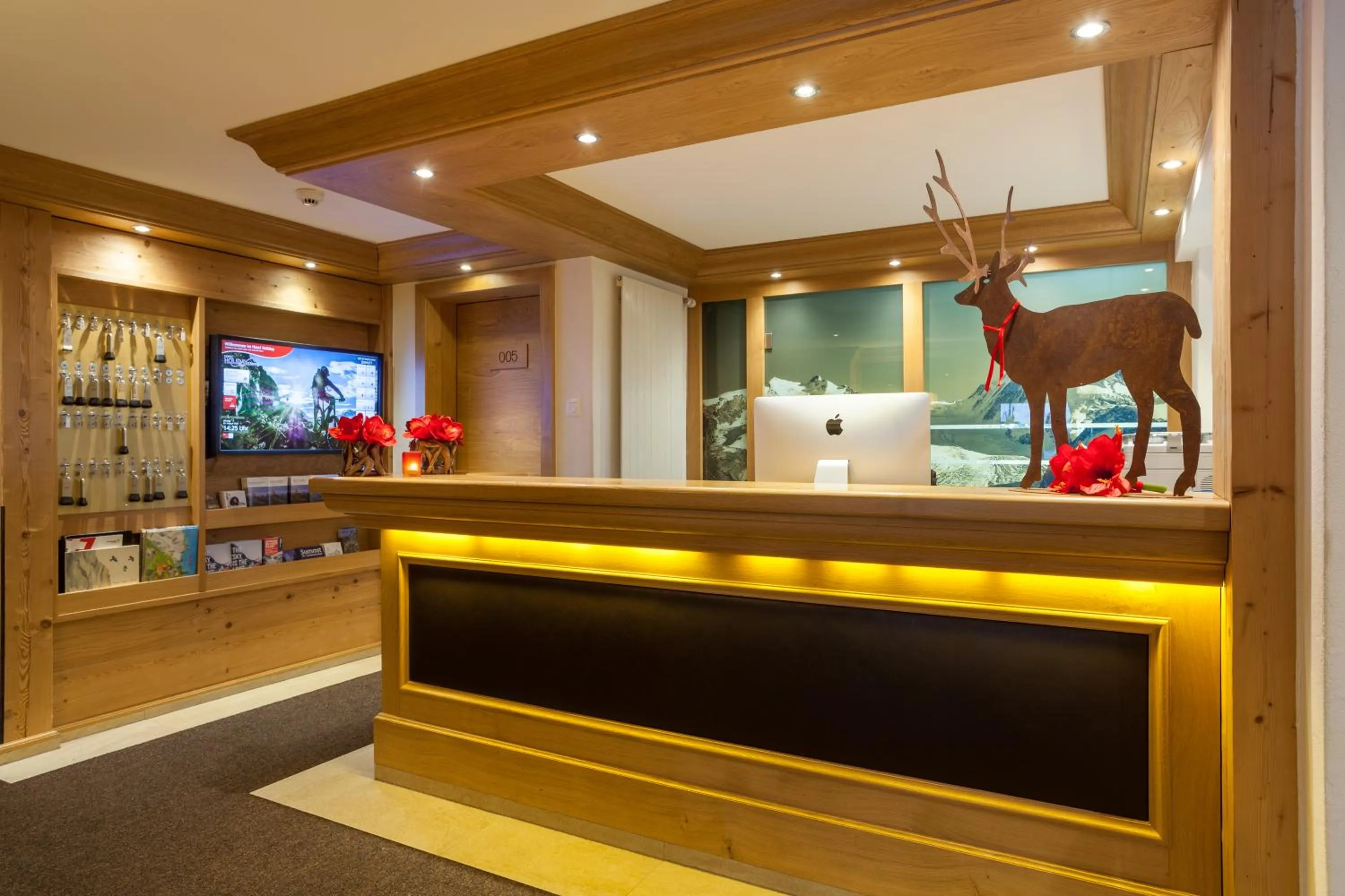 Lobby or reception in Hotel Holiday