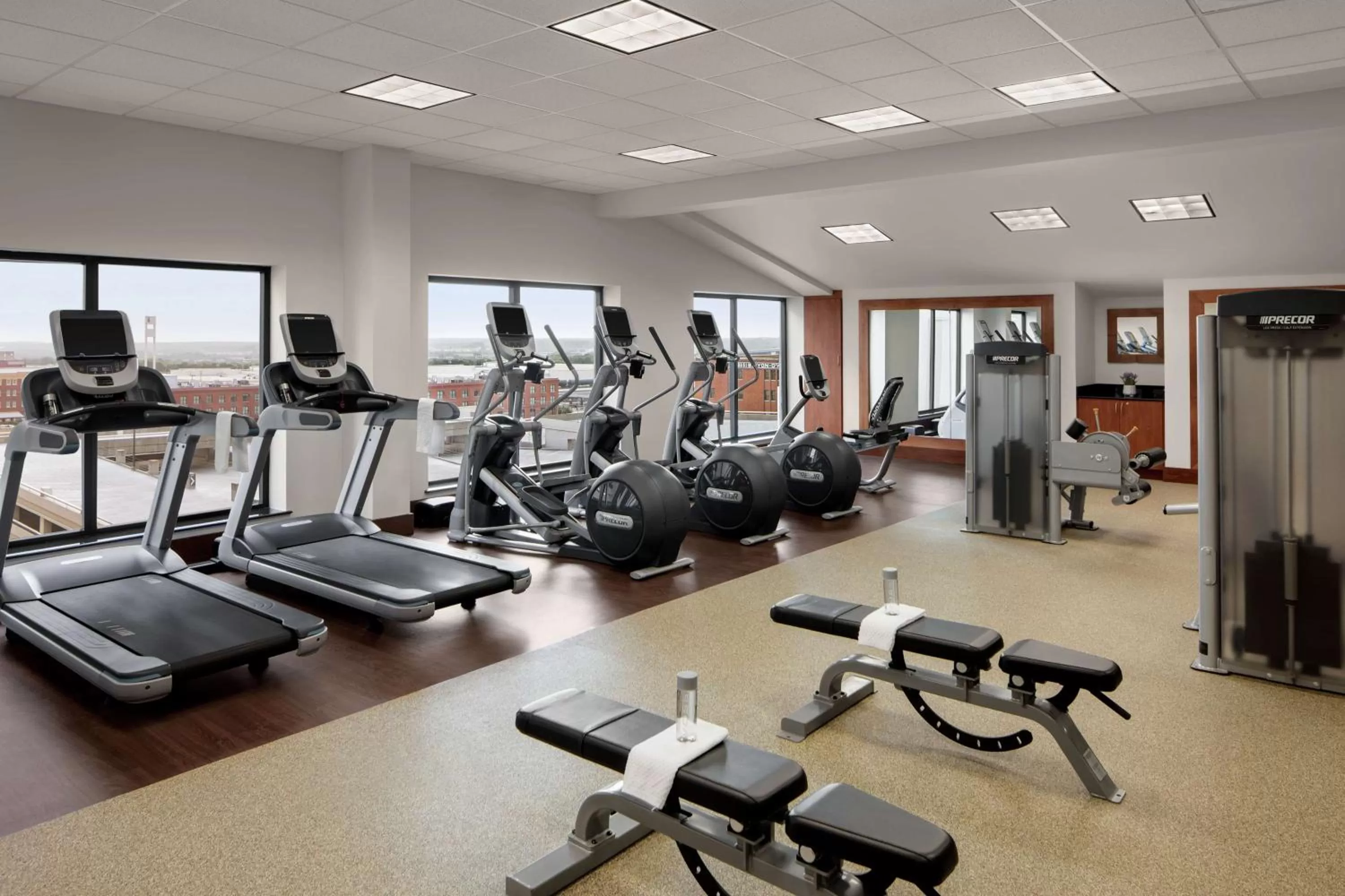 Fitness centre/facilities in Embassy Suites by Hilton Fort Worth Downtown