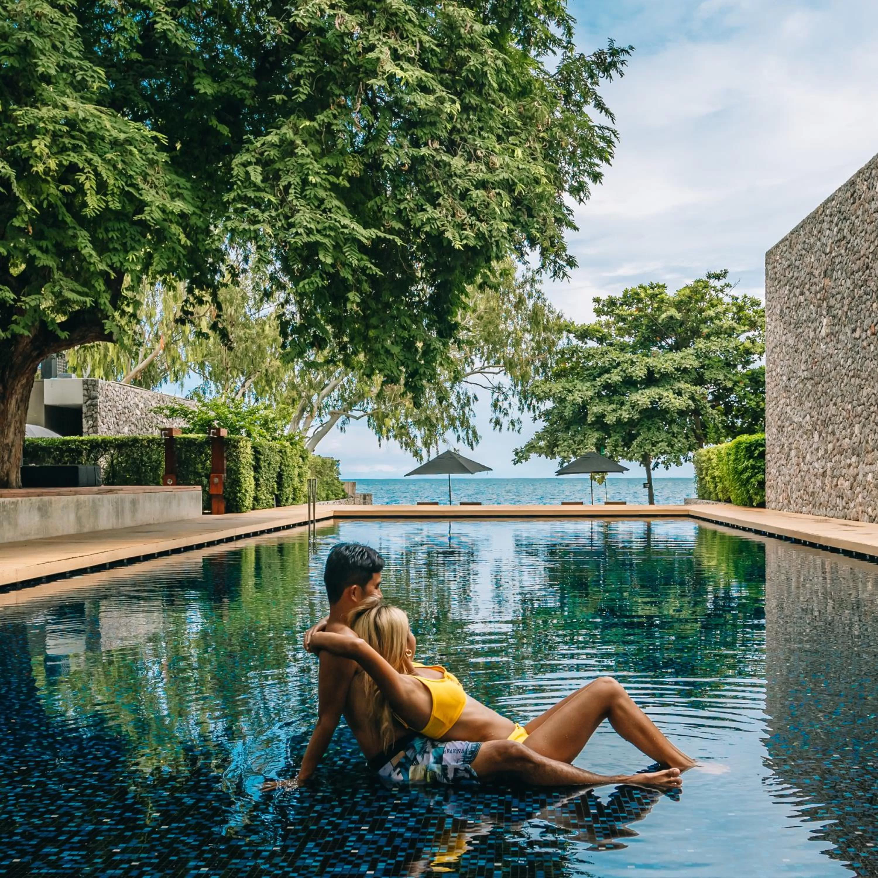 Swimming pool in Tolani Resort Kui Buri