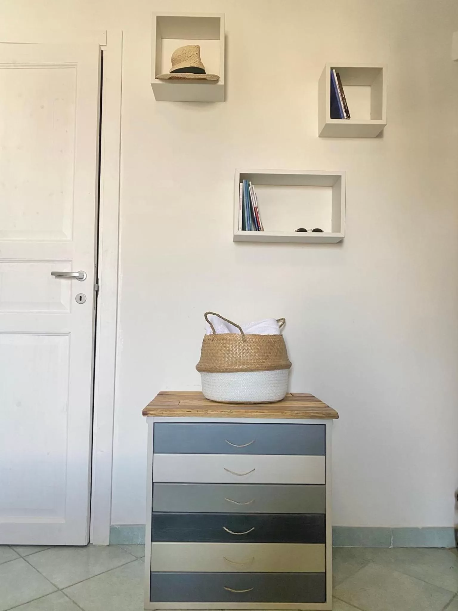 Bedroom in Black Market Hotel