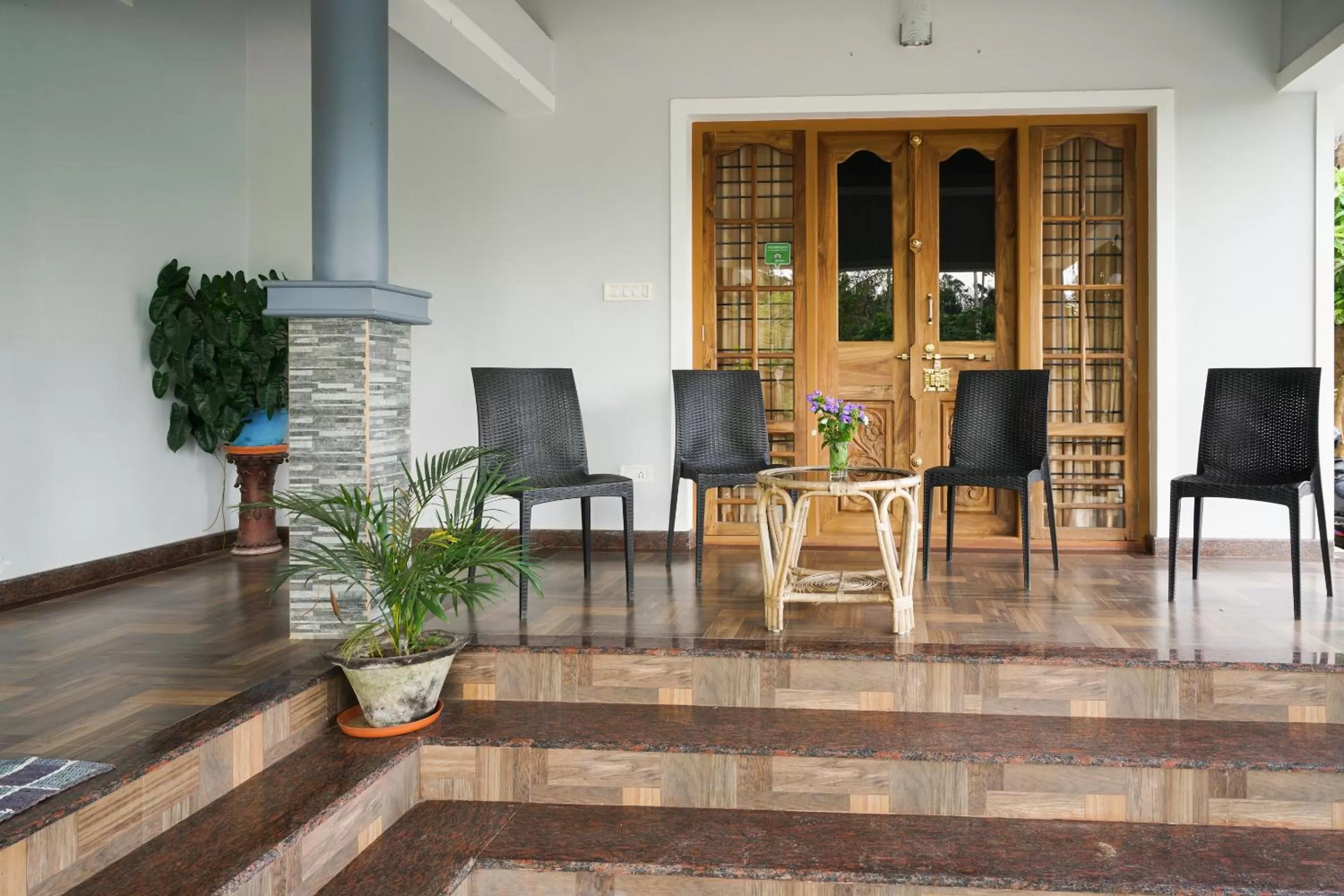 Patio in Munnar Blue Mist