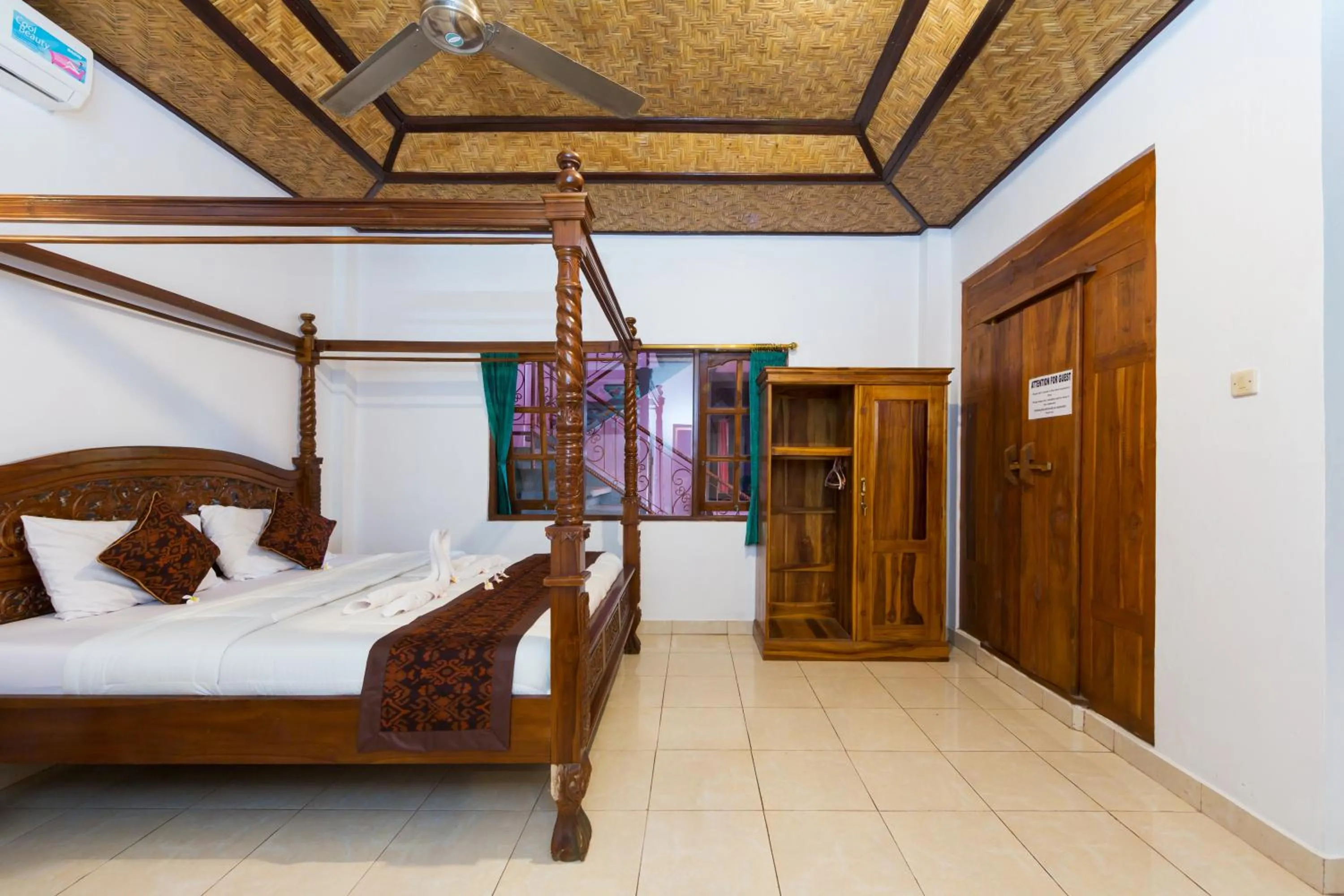 Bedroom, Bed in Sayong House