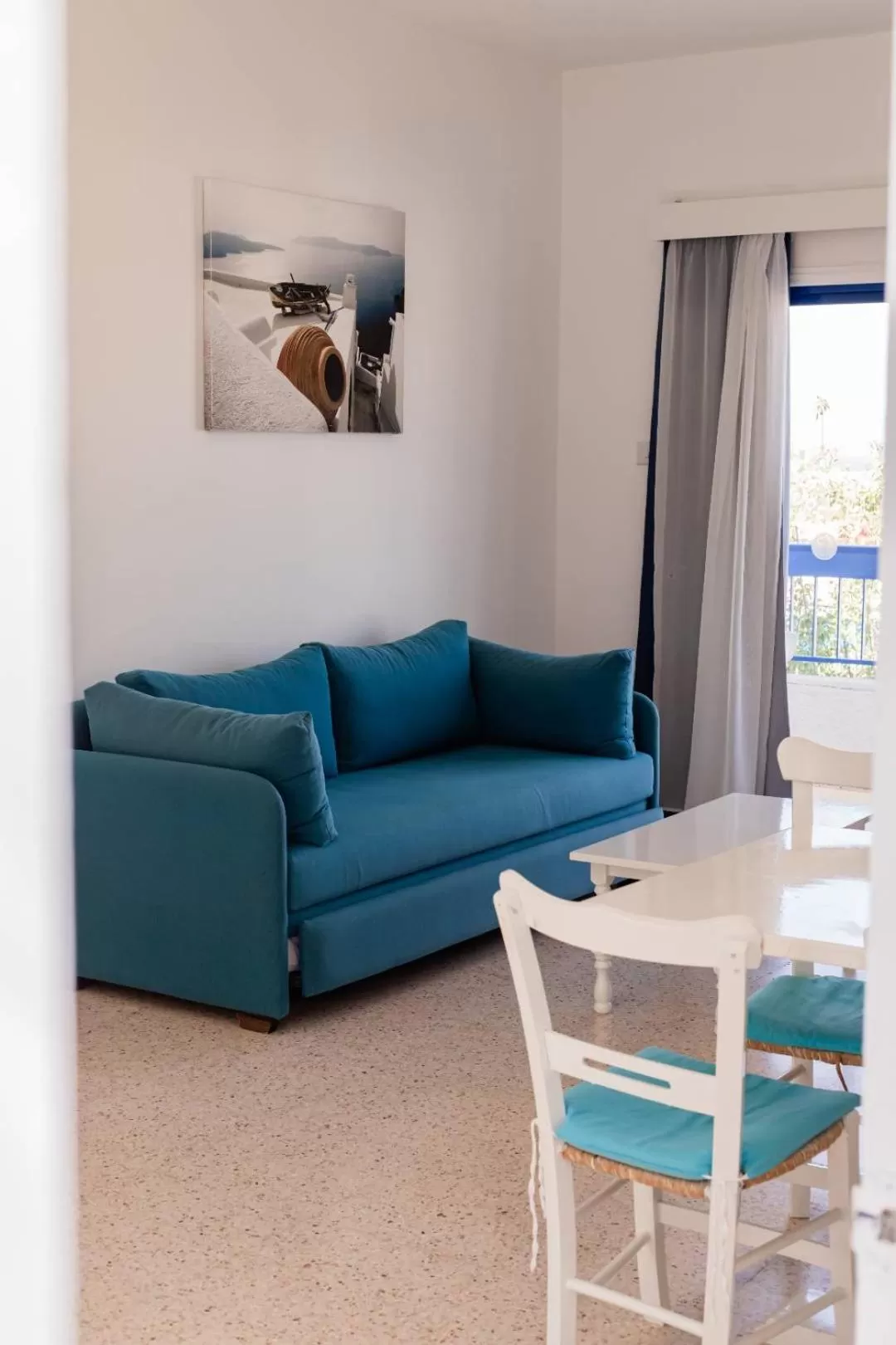 Living room in Flokkas Hotel Apartments