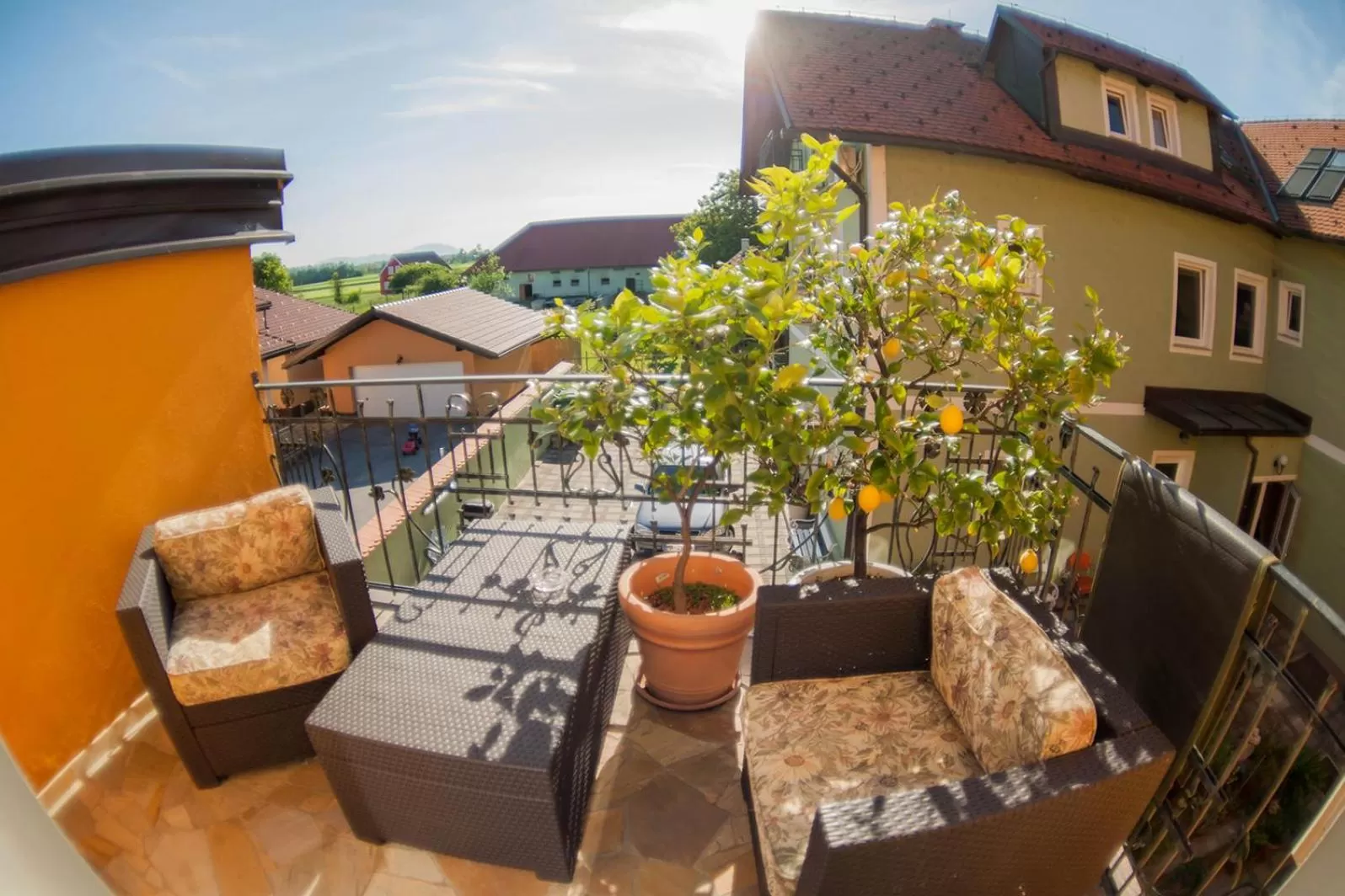 Balcony/Terrace in Hostel Sonce