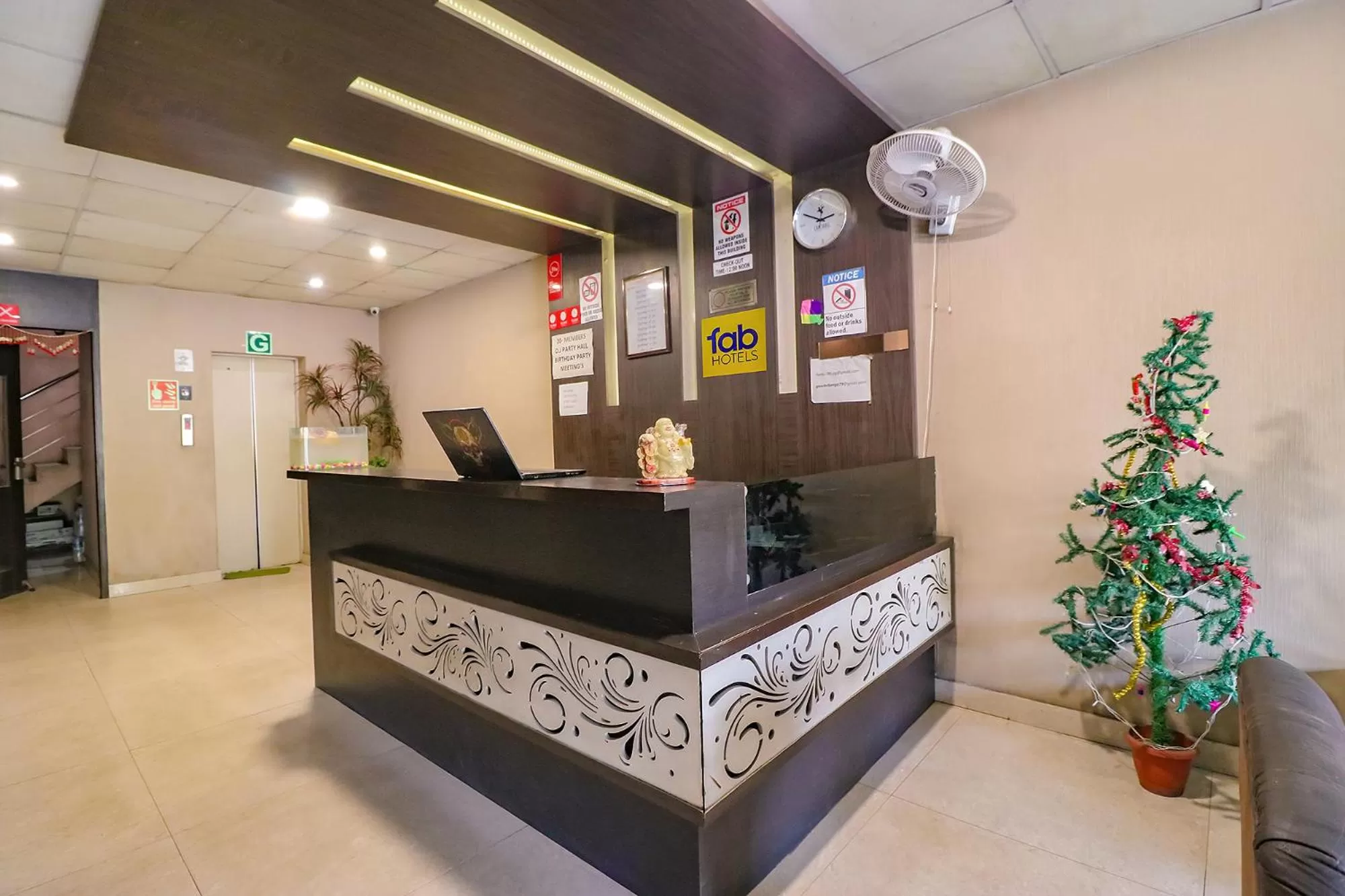 Lobby or reception, Lobby/Reception in FabHotel Heaven Agya Ludhiana