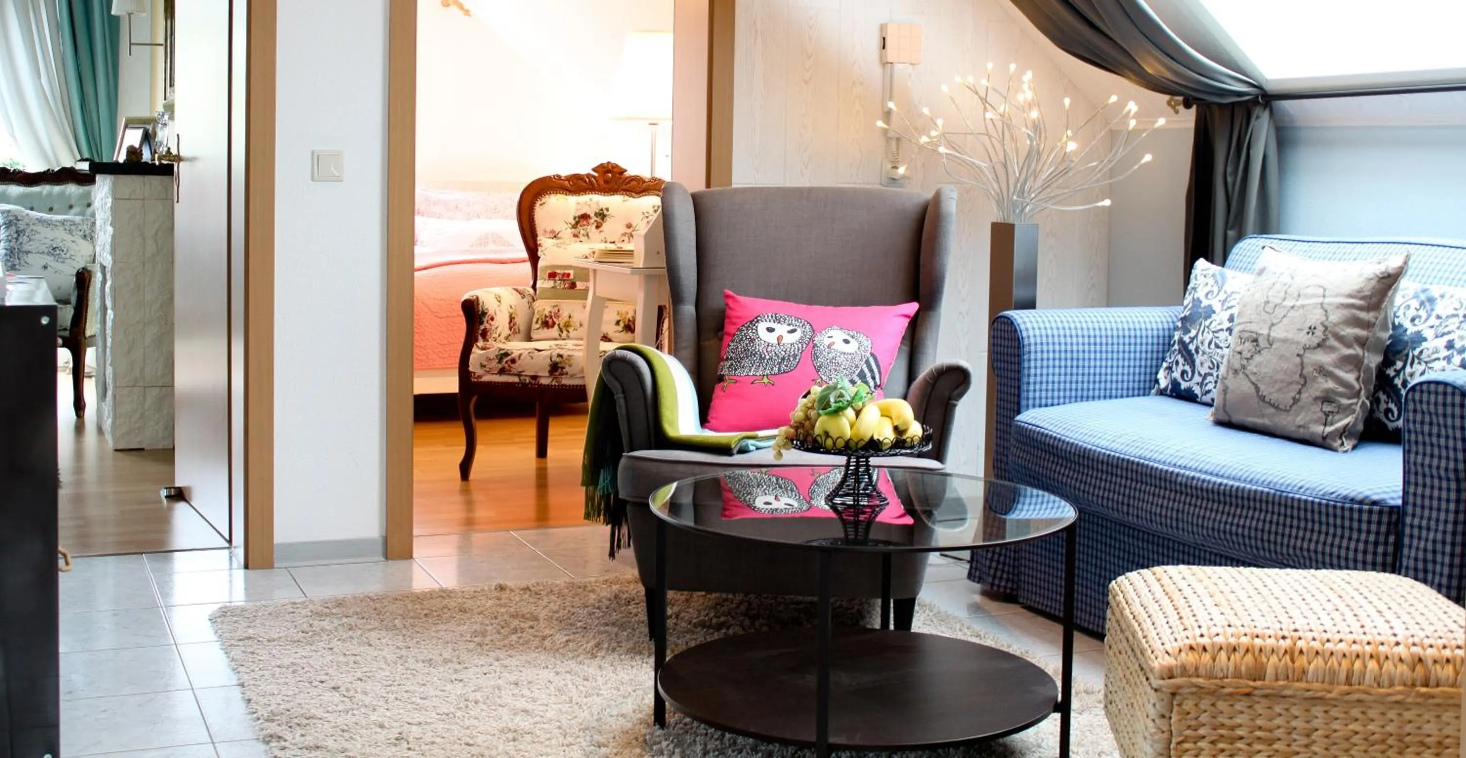 Seating area in Gästehaus Gebauer