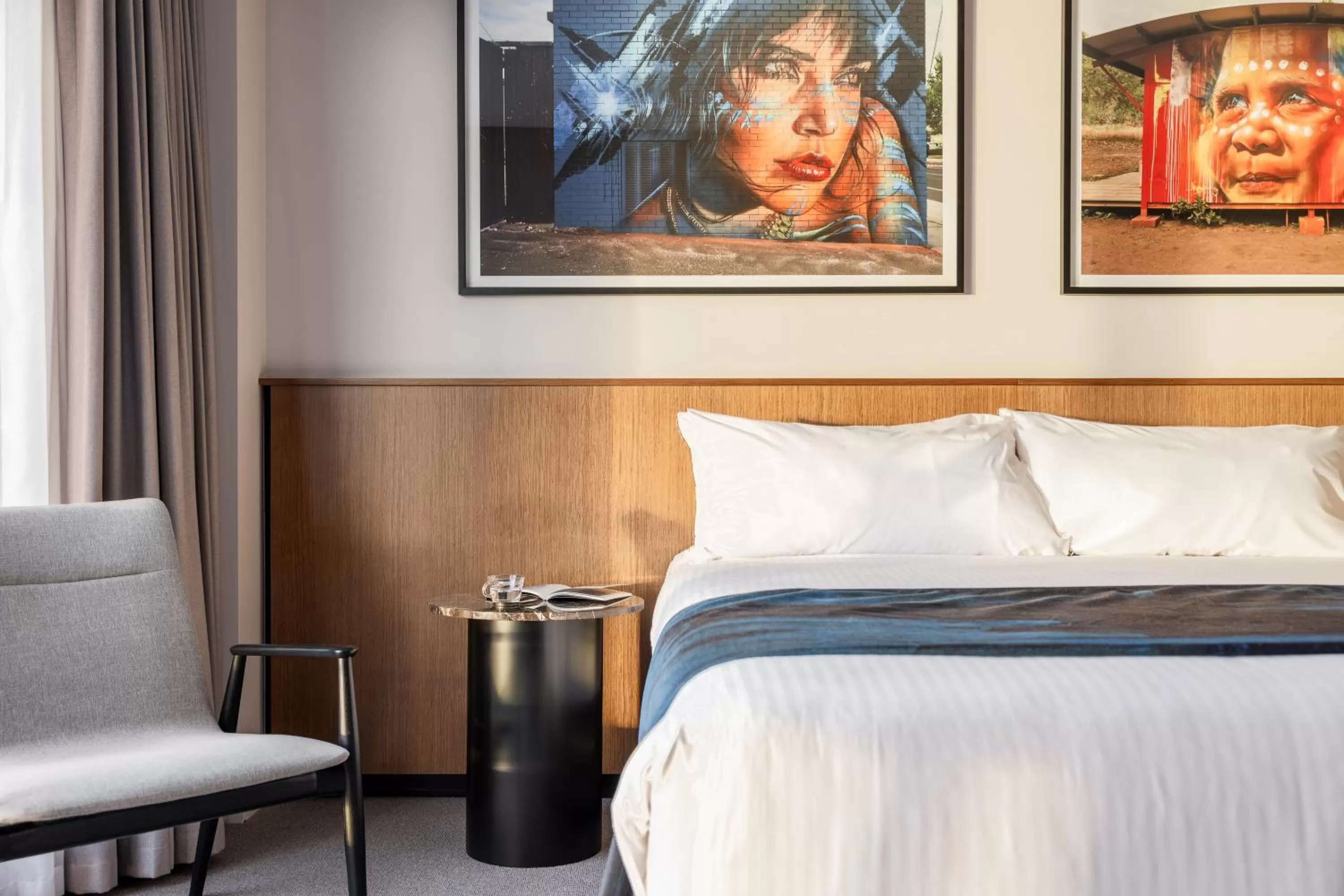 Bedroom, Bed in The Adnate Perth - Art Series