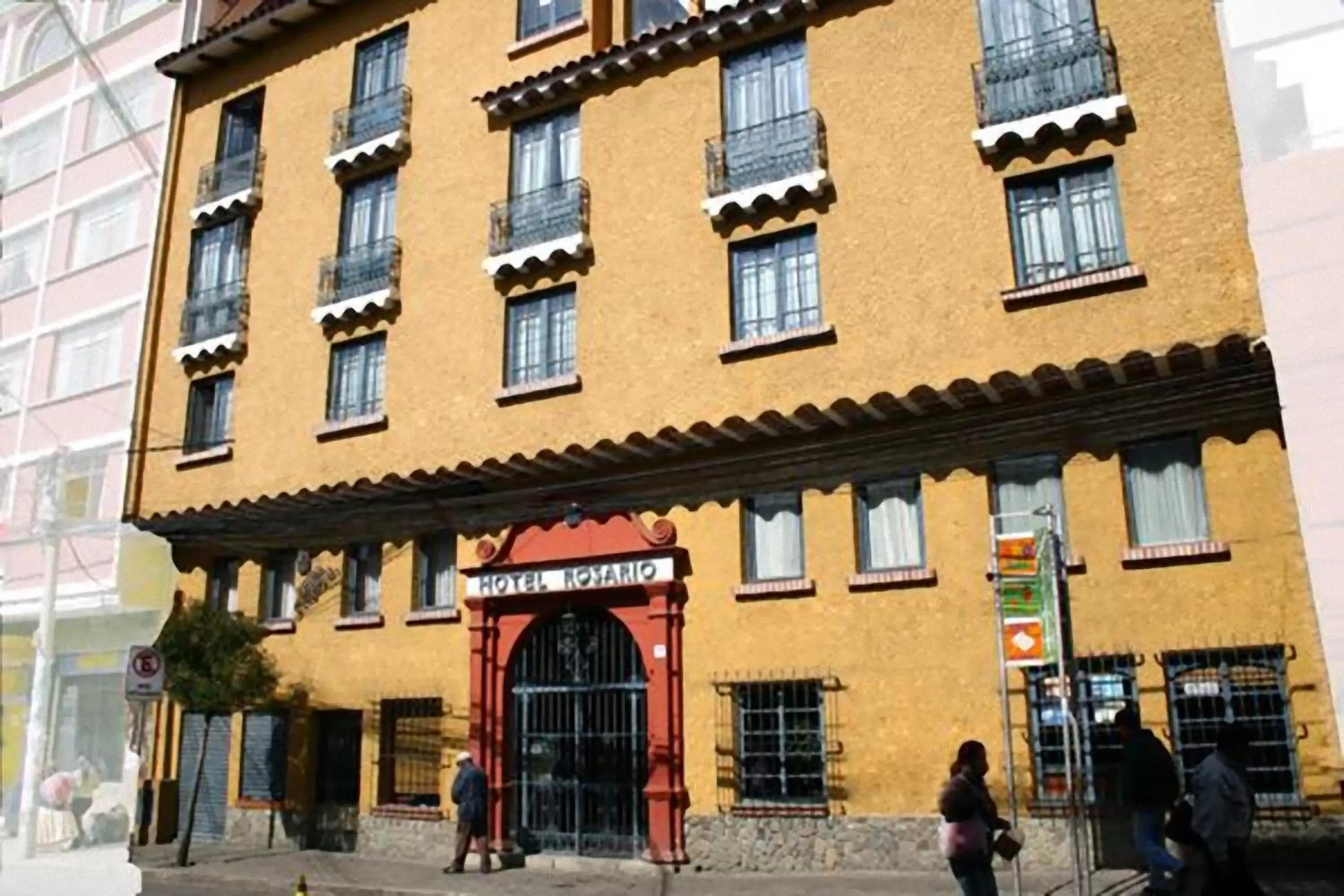 Facade/entrance in Hotel Rosario La Paz