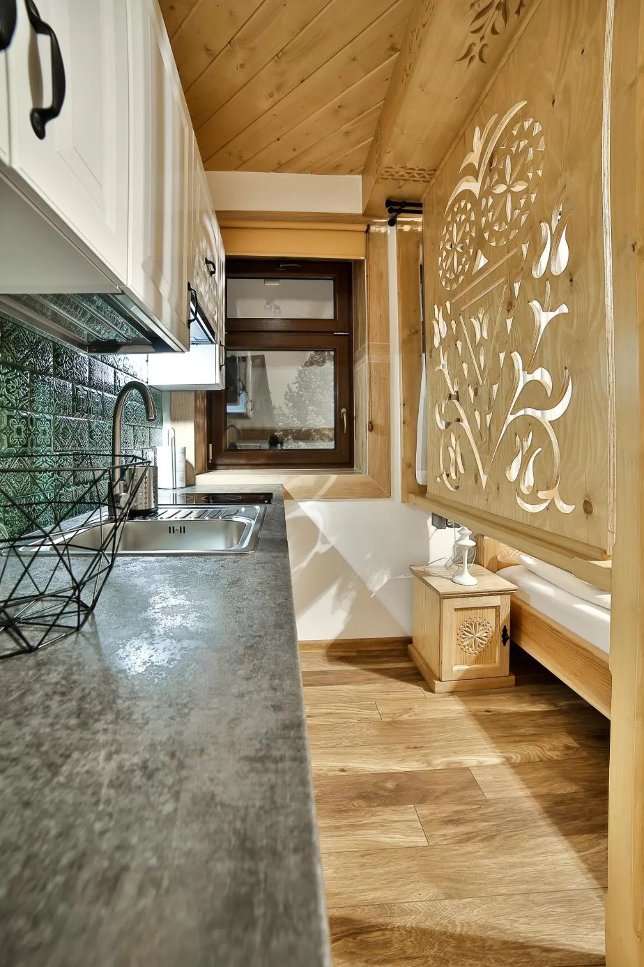 Kitchen or kitchenette in Górskie Wspomnienie