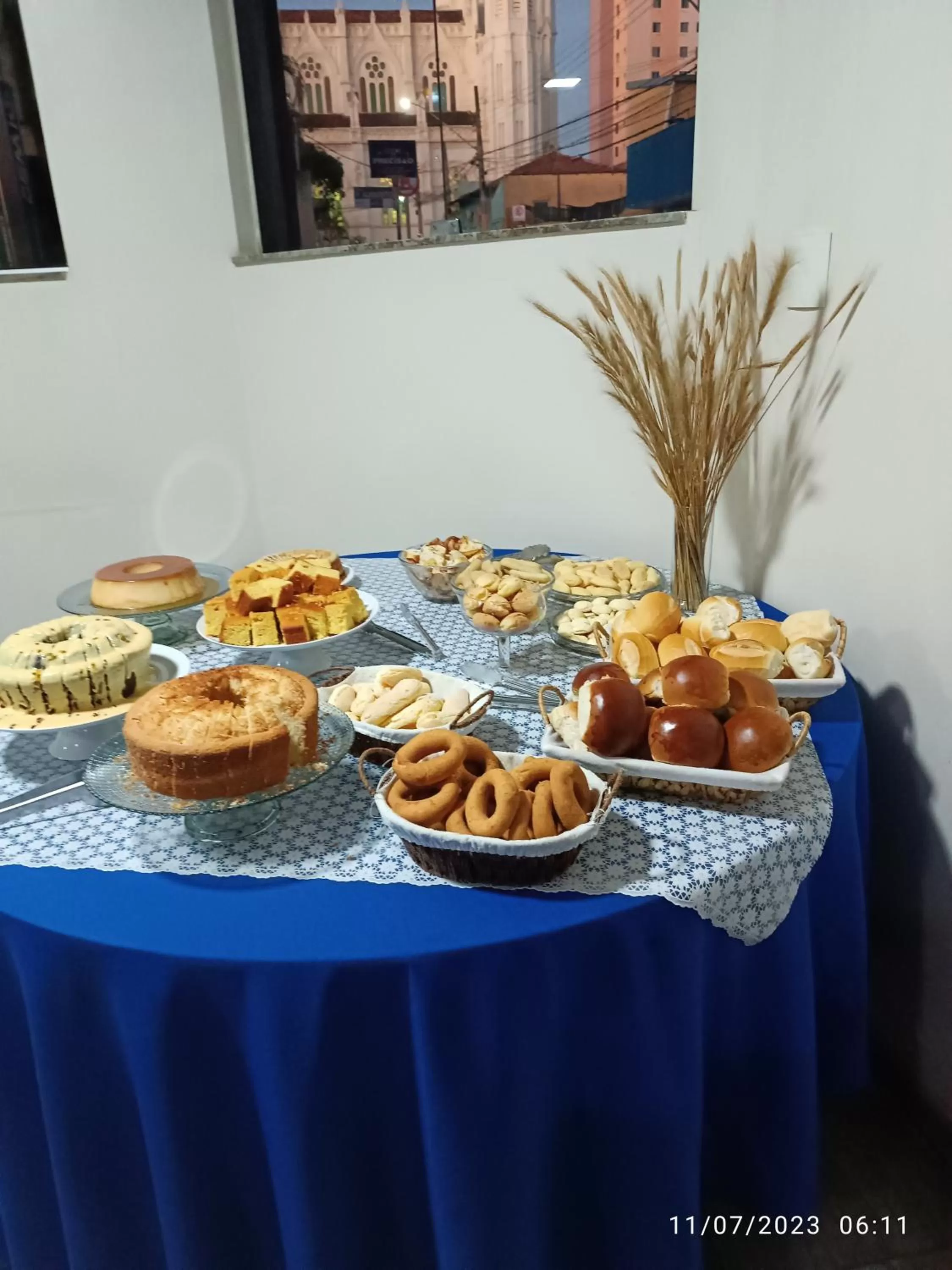 Breakfast in Hotel Oscar Blue Montes Claros