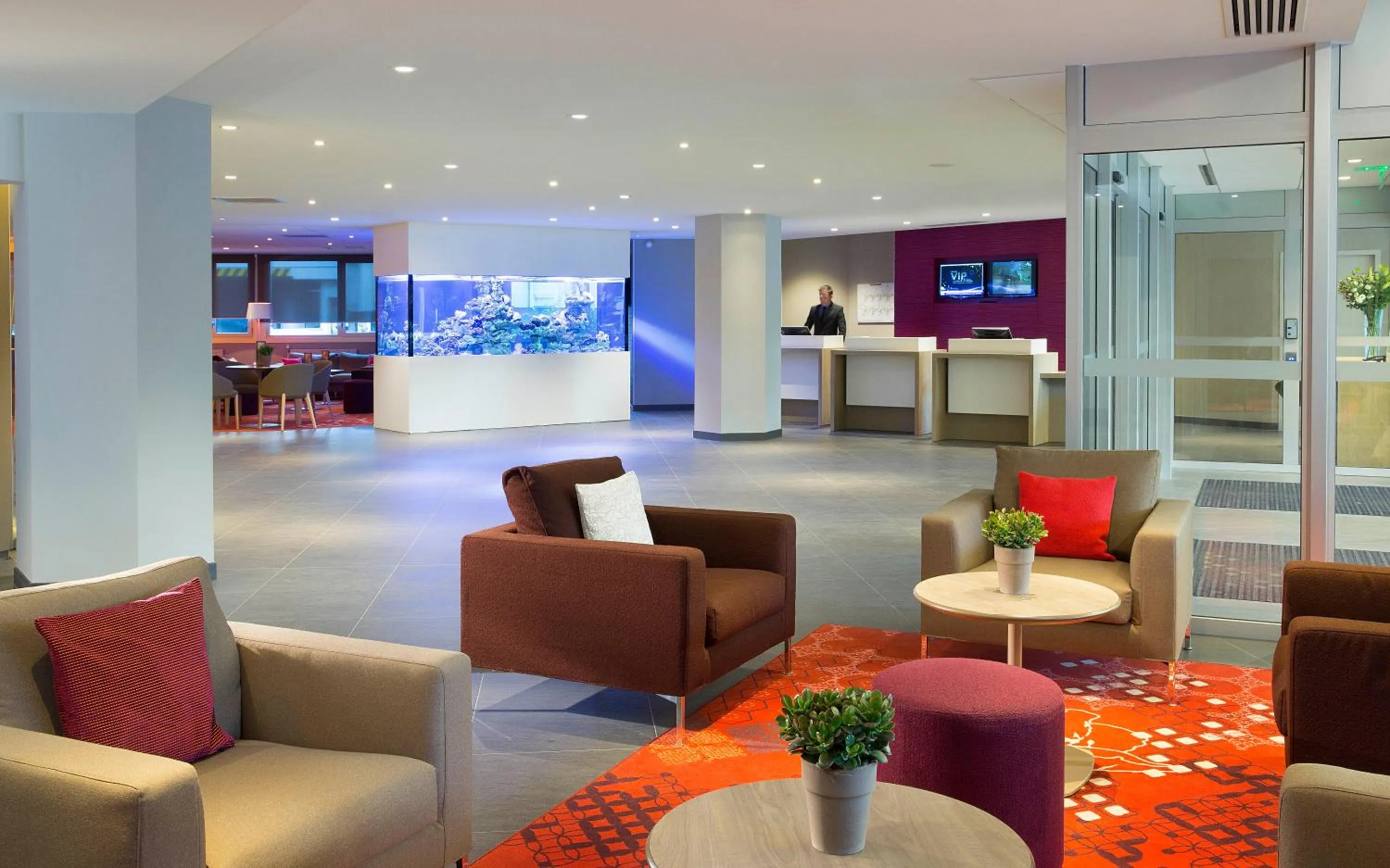 Lobby or reception in Oceania Clermont Ferrand