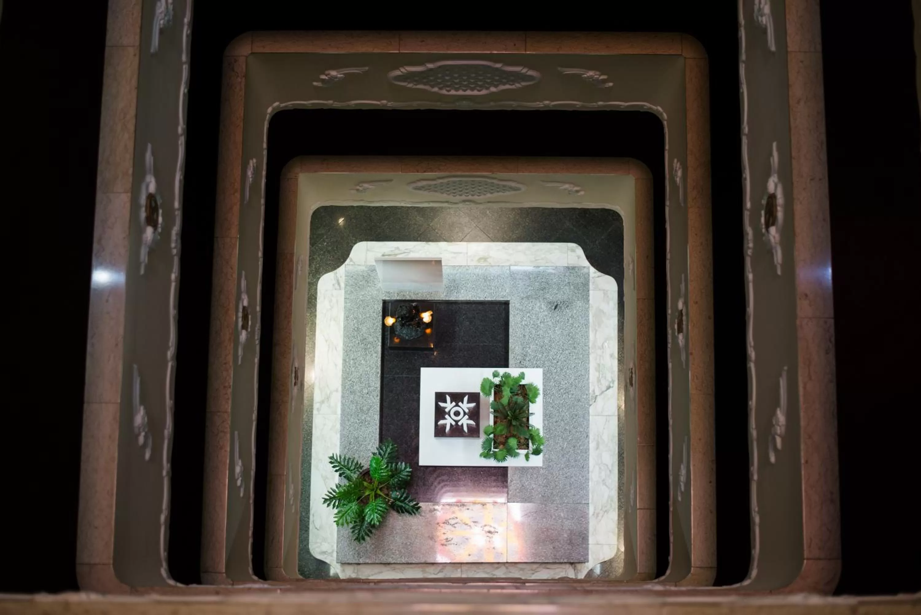 Floor plan in Hotel OK