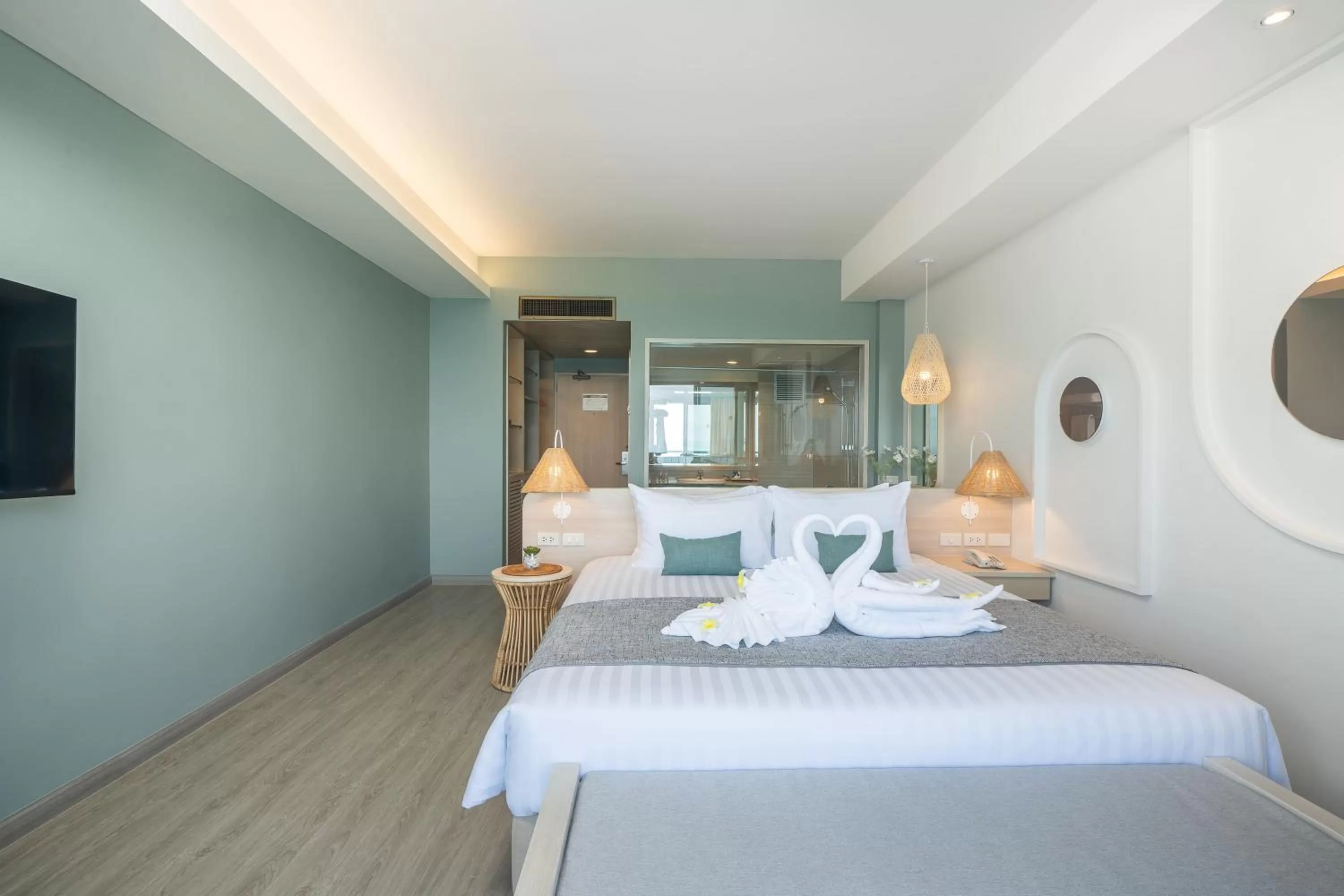 Bed in Cosy Beach Hotel - SHA Extra Plus