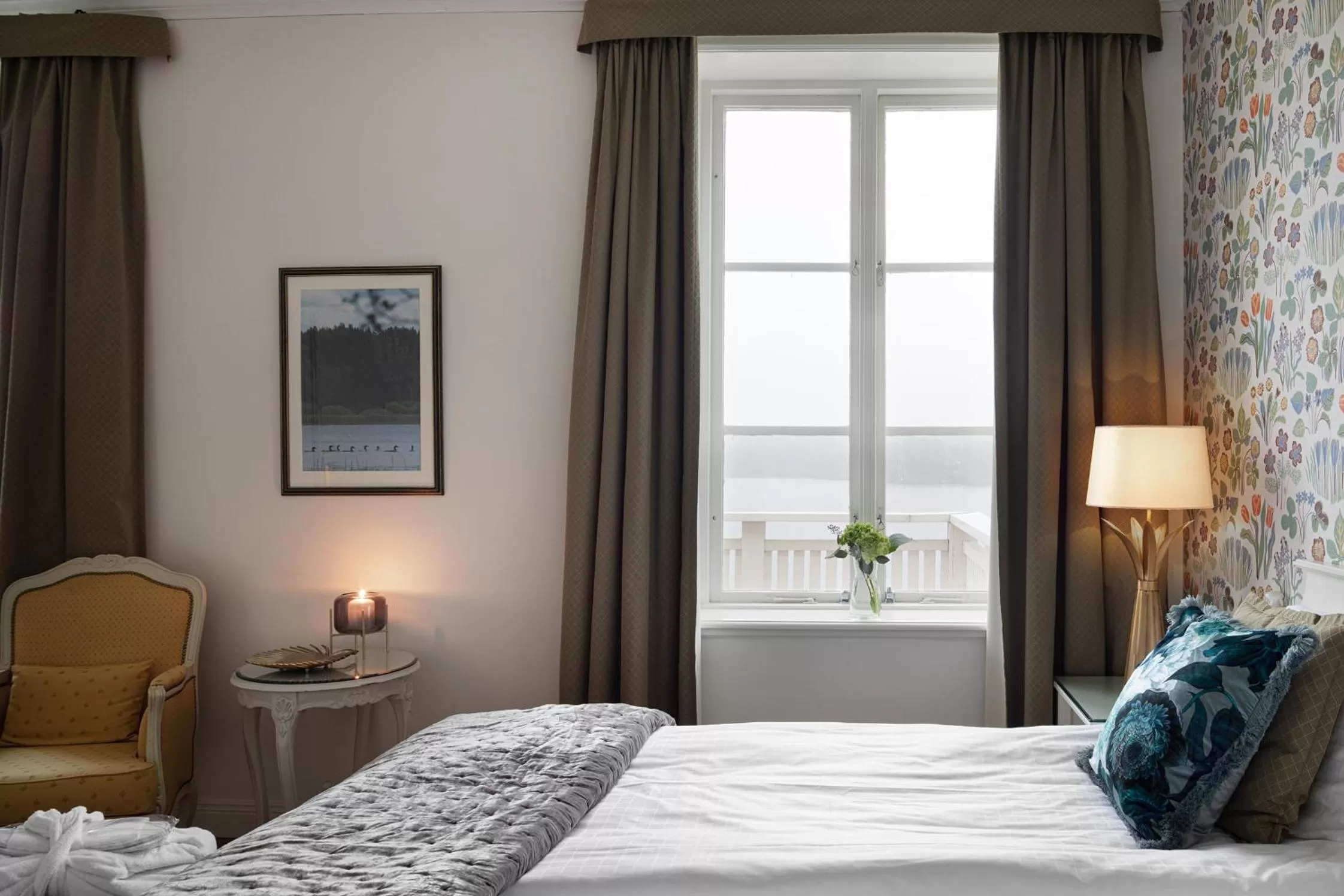 Bed in Lejondals Slott