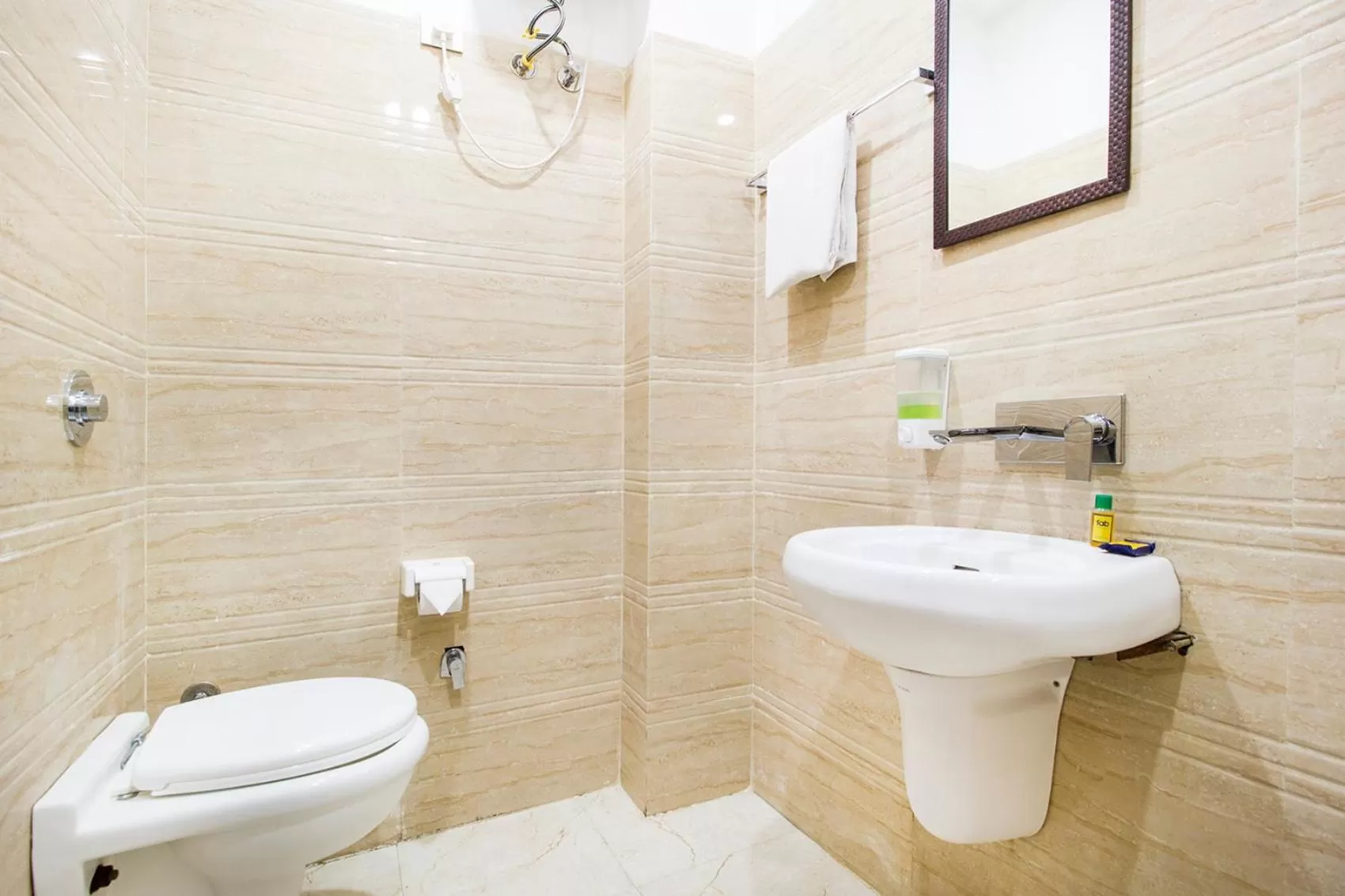 Toilet, Bathroom in FabHotel Royal Villa Hussainpura Chowk