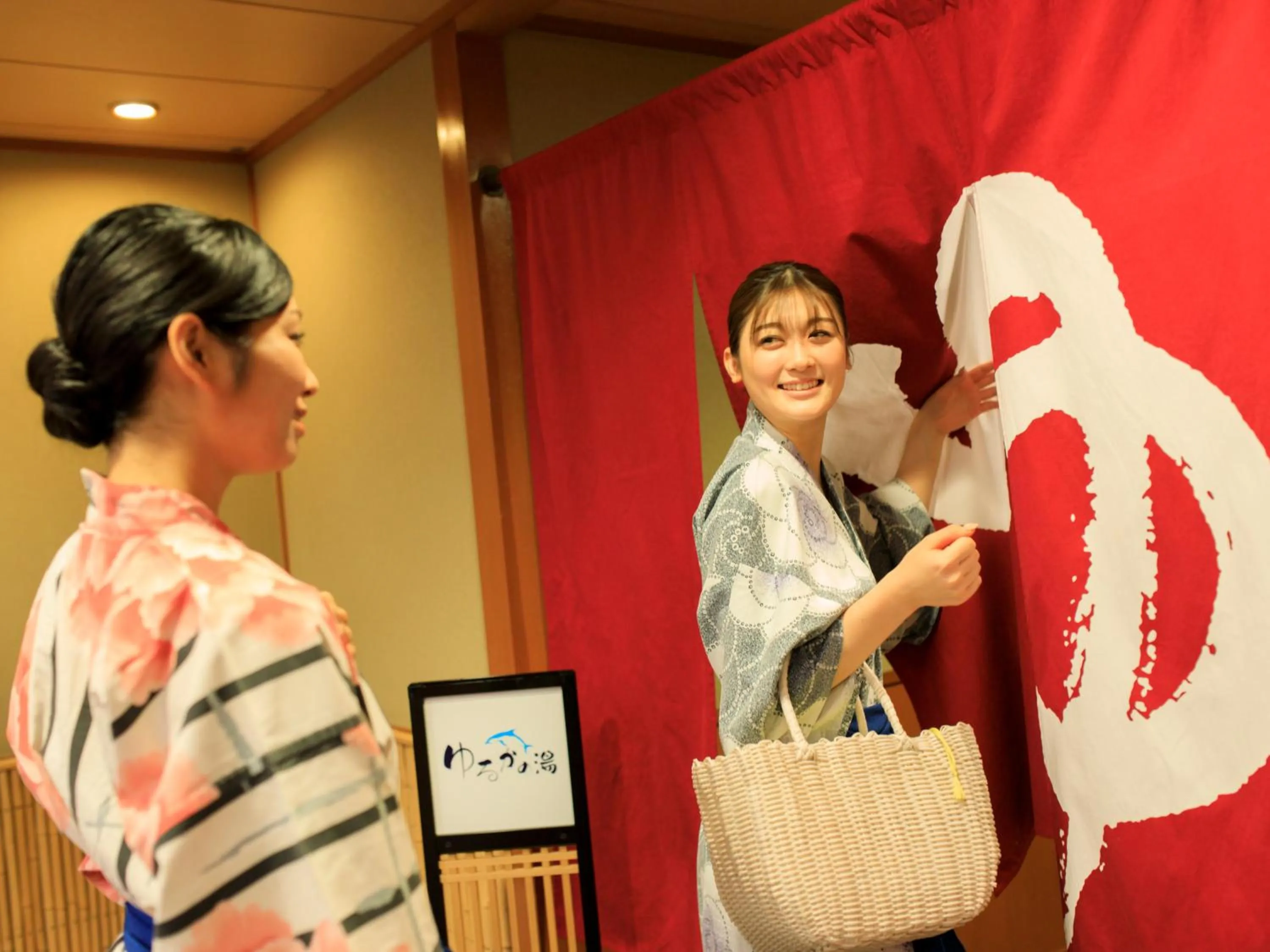 Hot Spring Bath in Ito Hotel Juraku