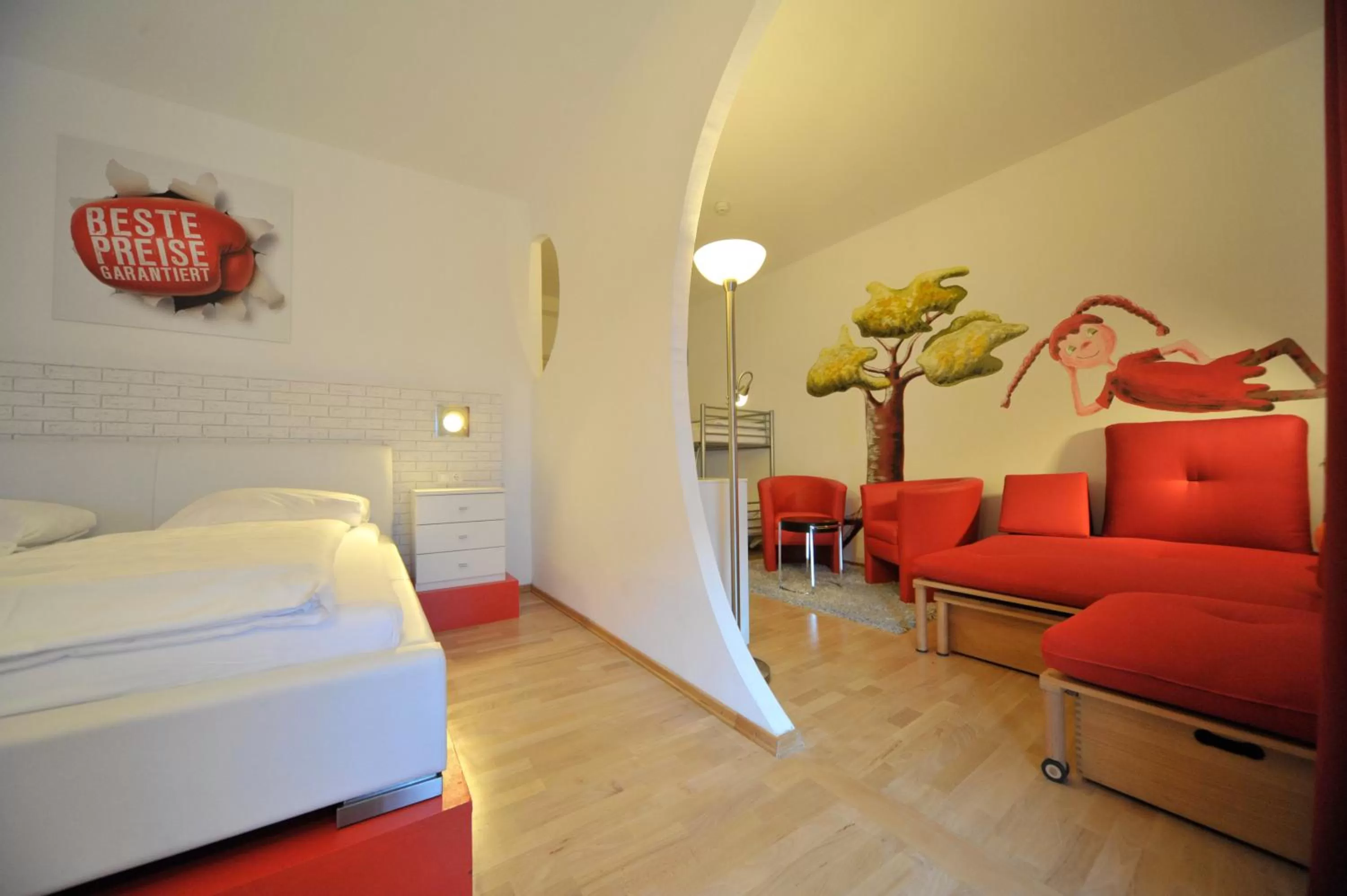 Photo of the whole room, Bed in Erlebnis Post - Stadthotel mit EigenART