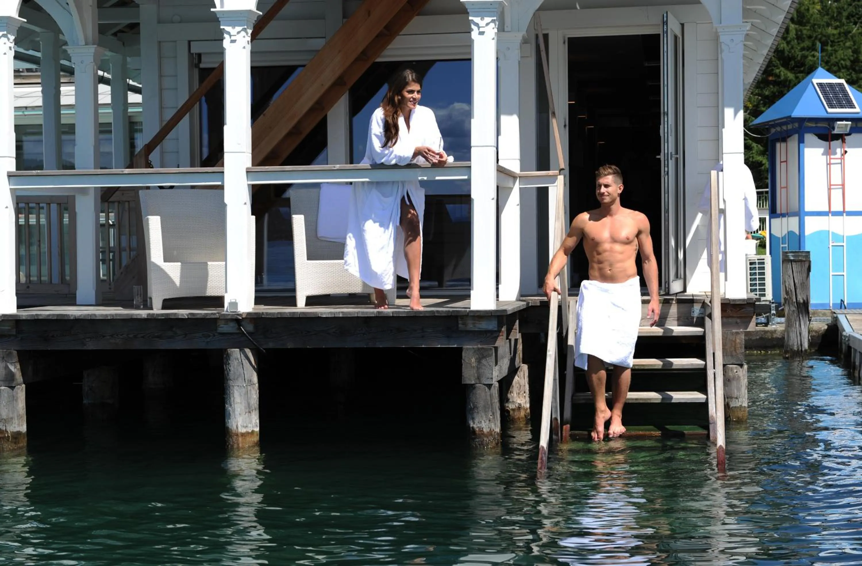 Sauna in Werzers Hotel Resort Pörtschach