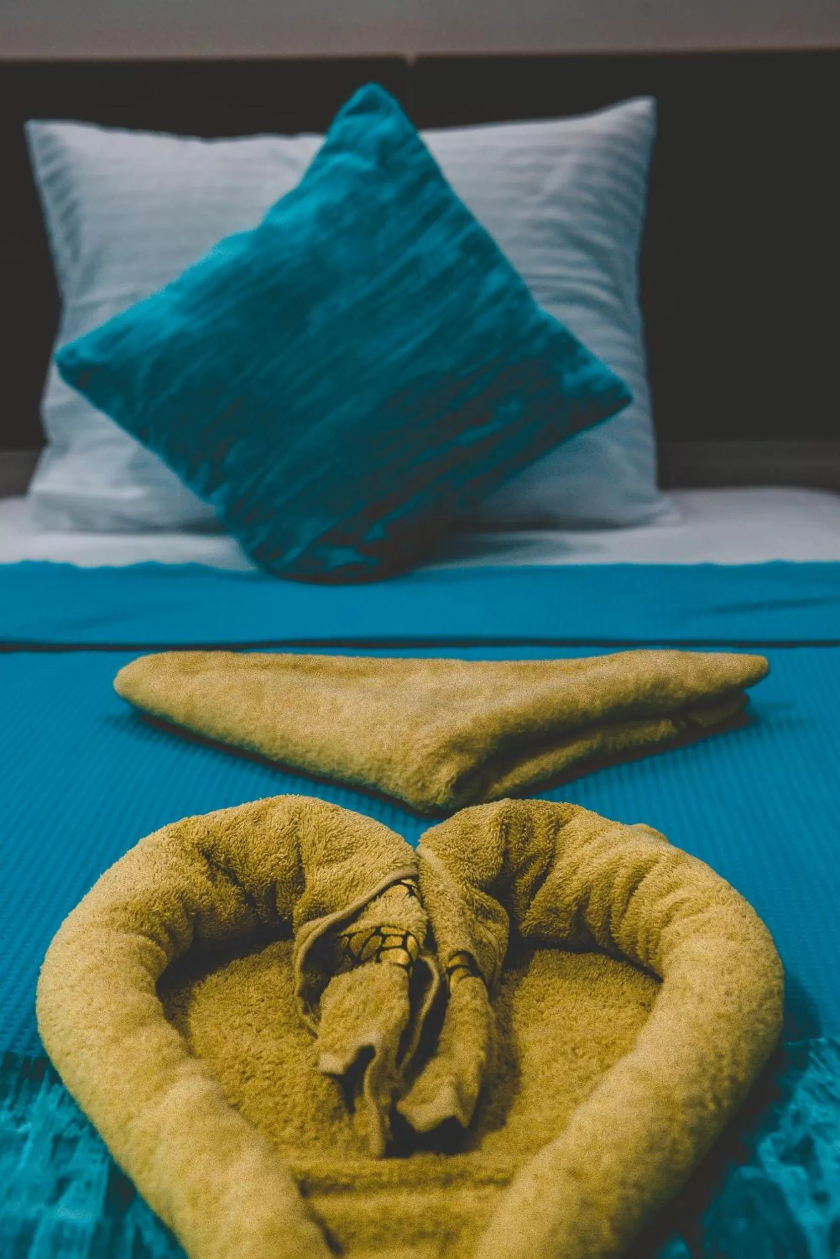 Decorative detail, Bed in Seaview Panorama Hotel