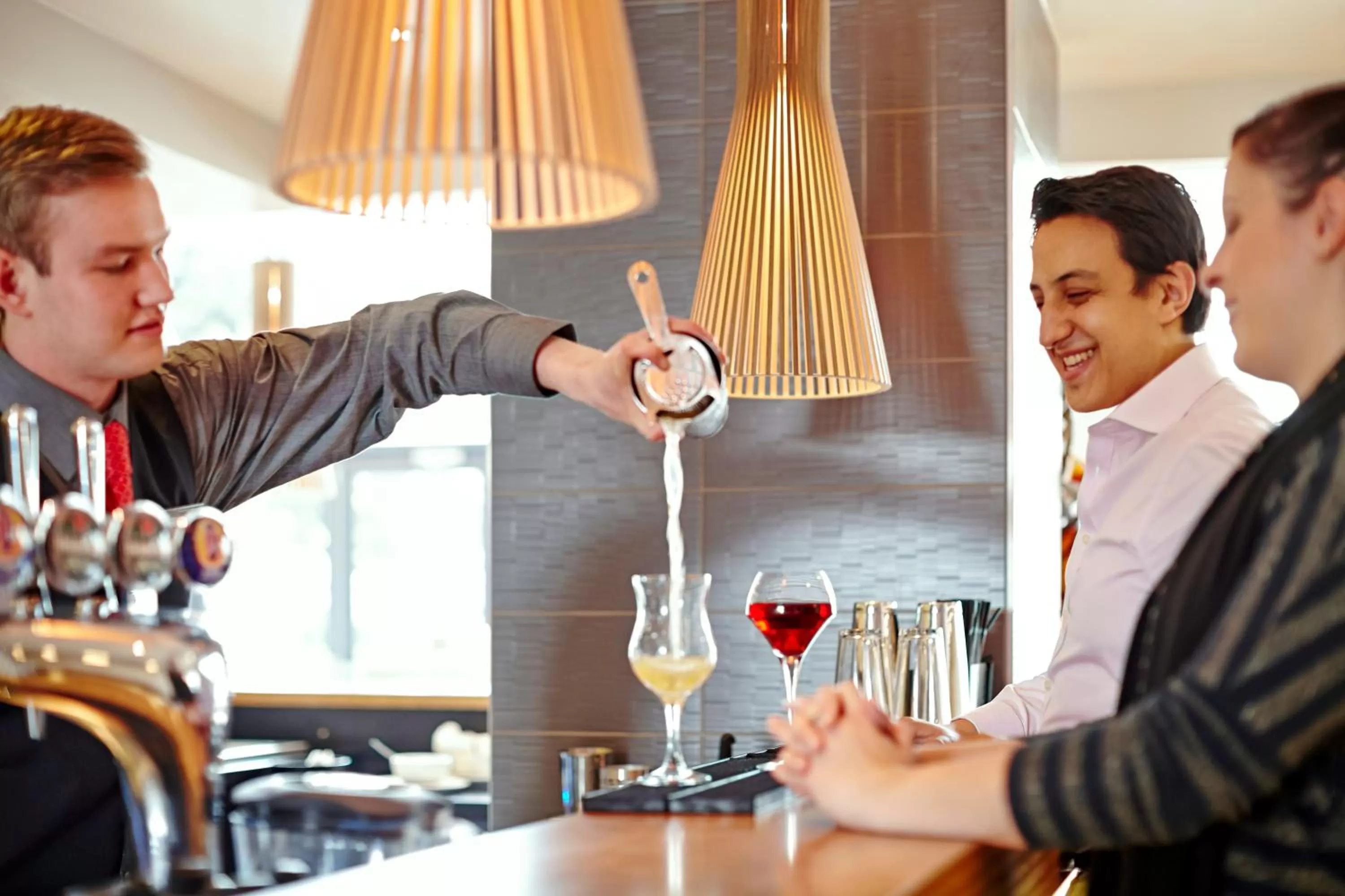 People in Novotel London Wembley