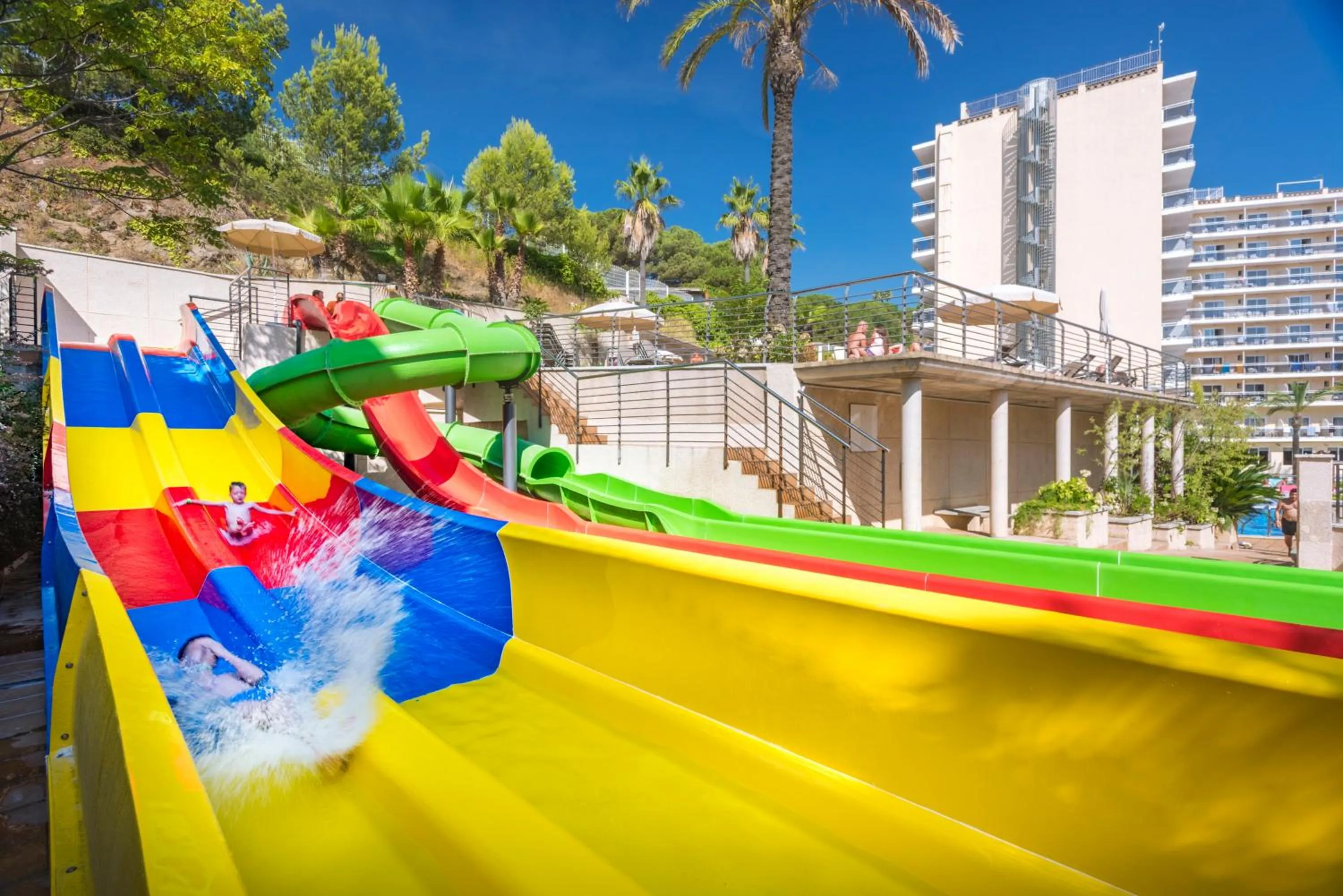Aqua park in Hotel Oasis Park Splash