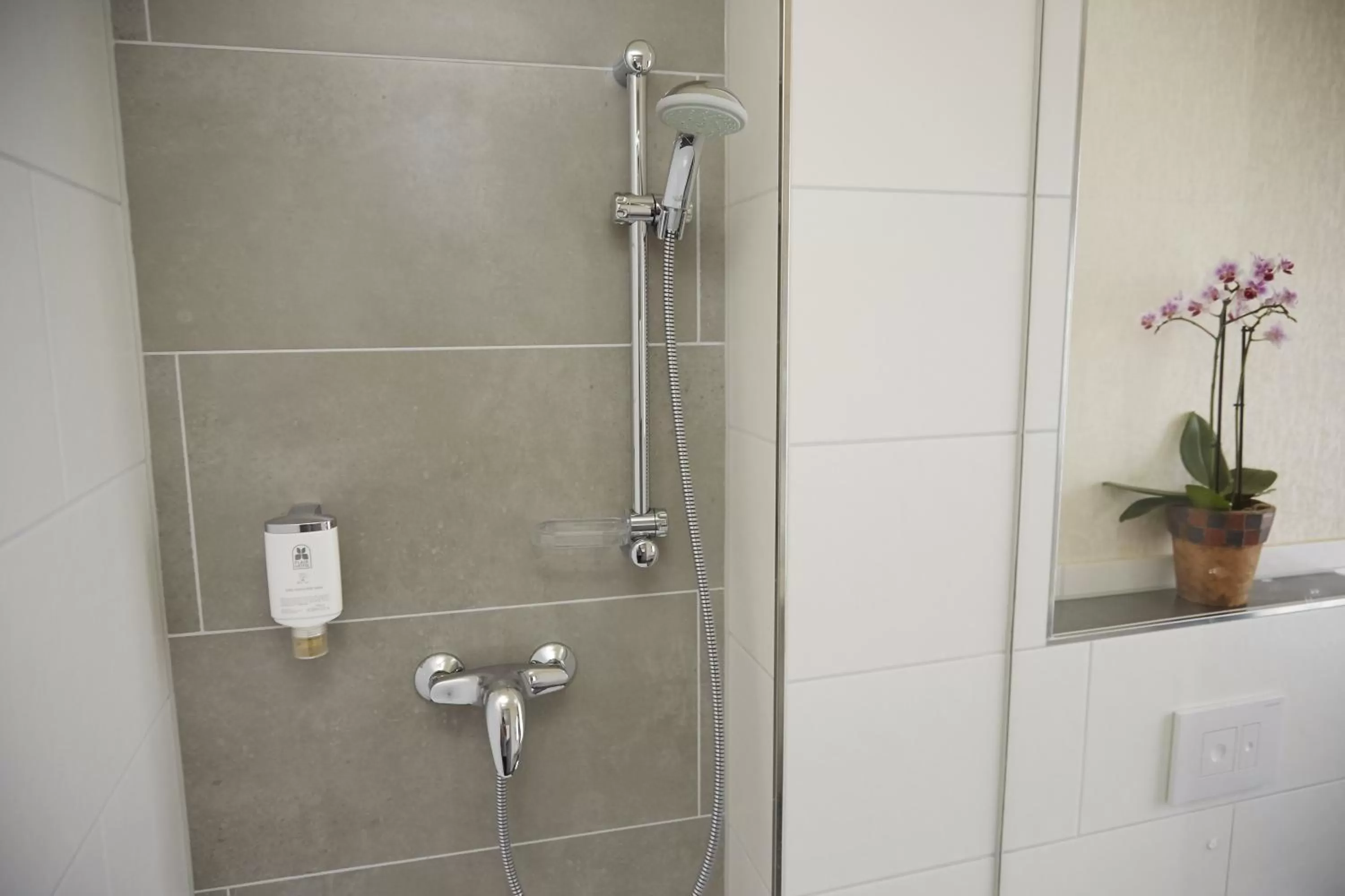 Shower in Flair Hotel Deutsches Haus