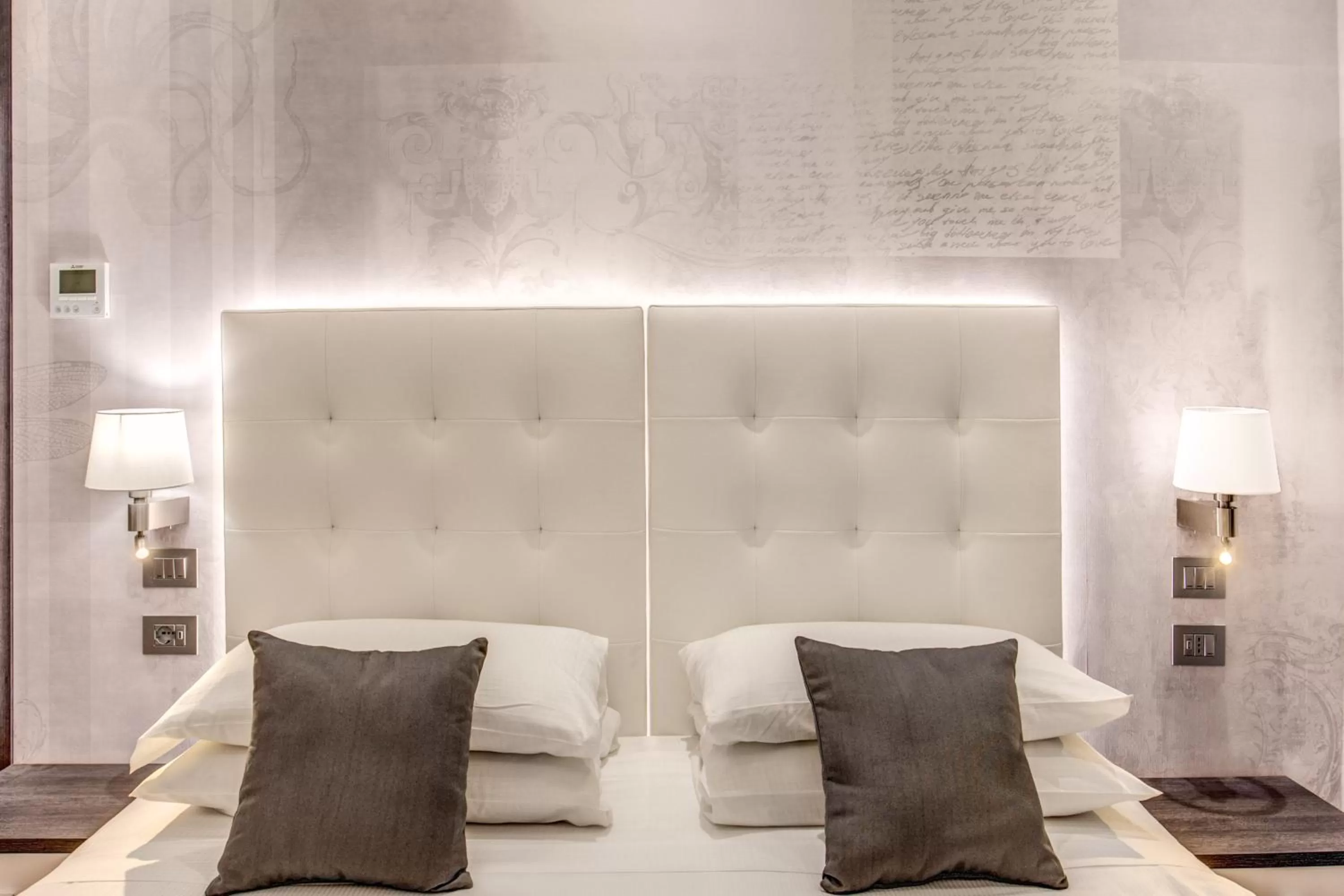 Decorative detail, Bed in The Liberty Boutique Hotel