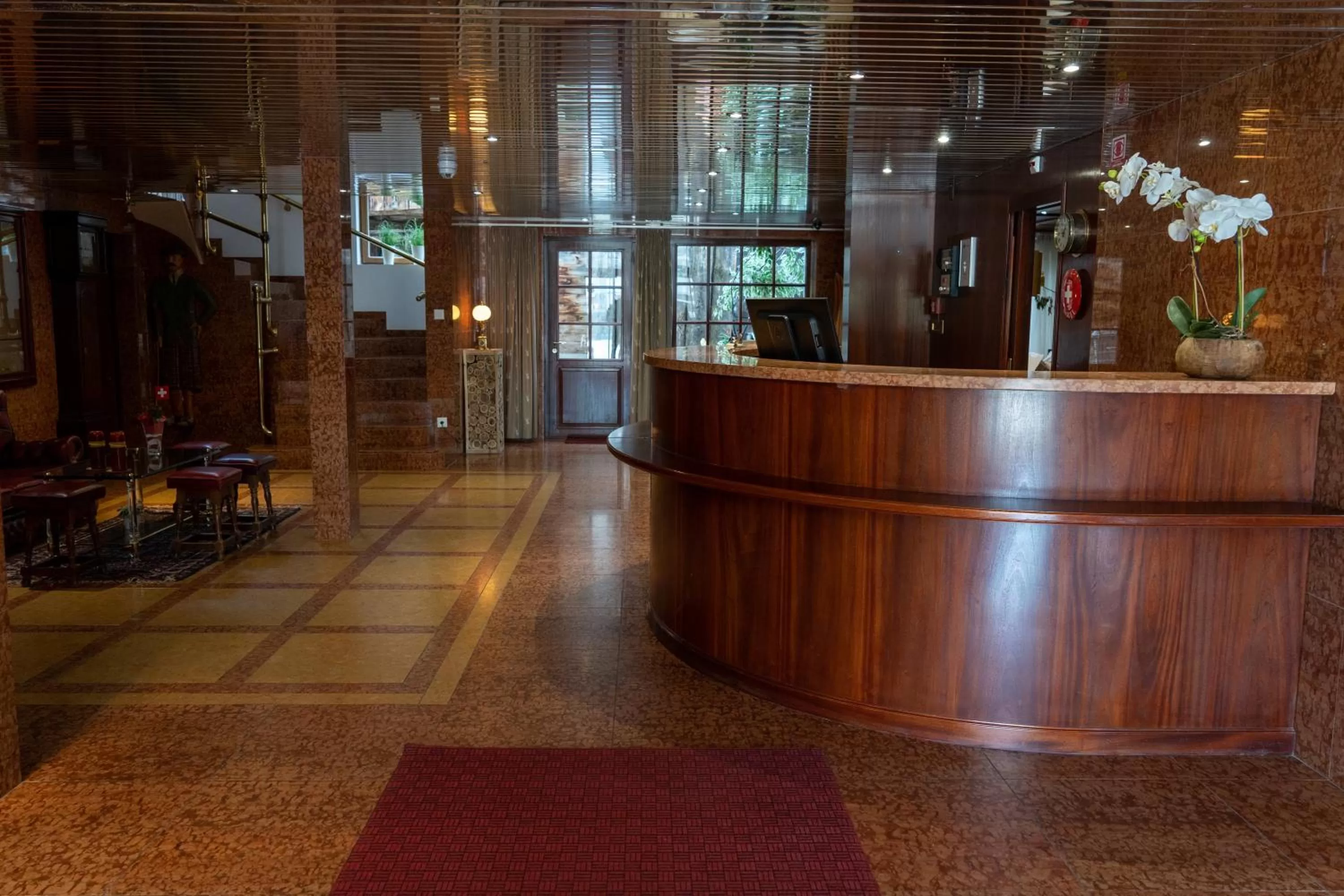 Lobby or reception in Hillsite Smart Hotel Flims