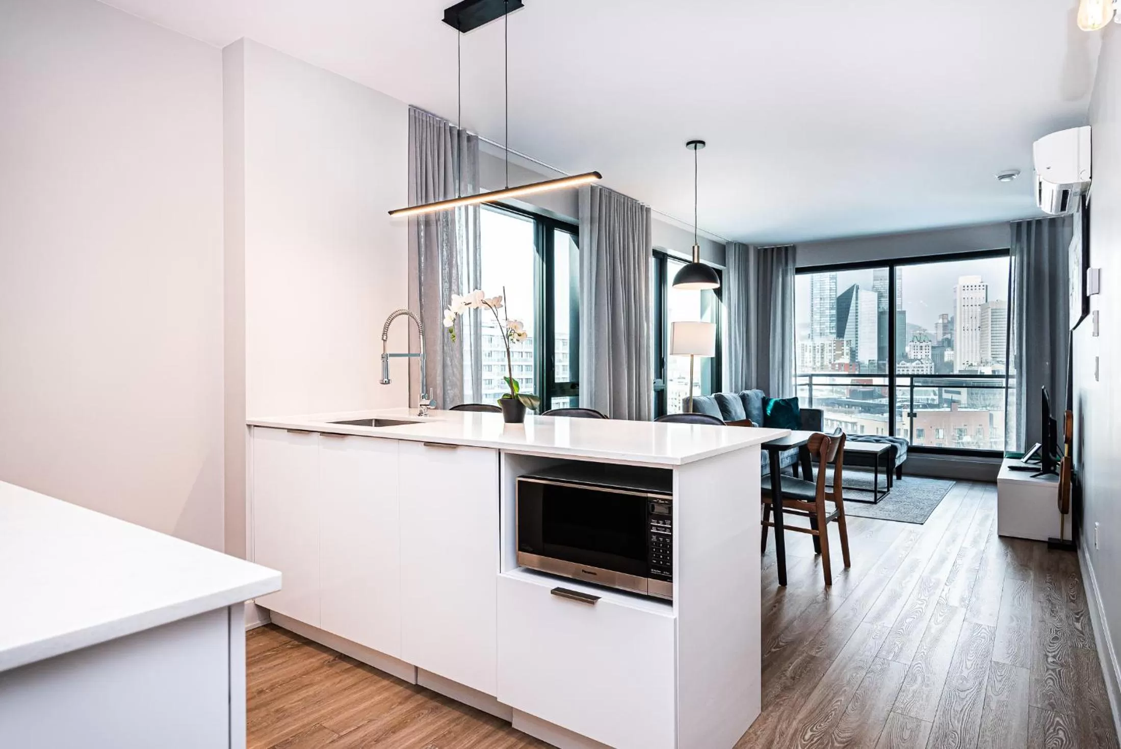 Kitchen or kitchenette in WERFY Luxury Apart-Hotel