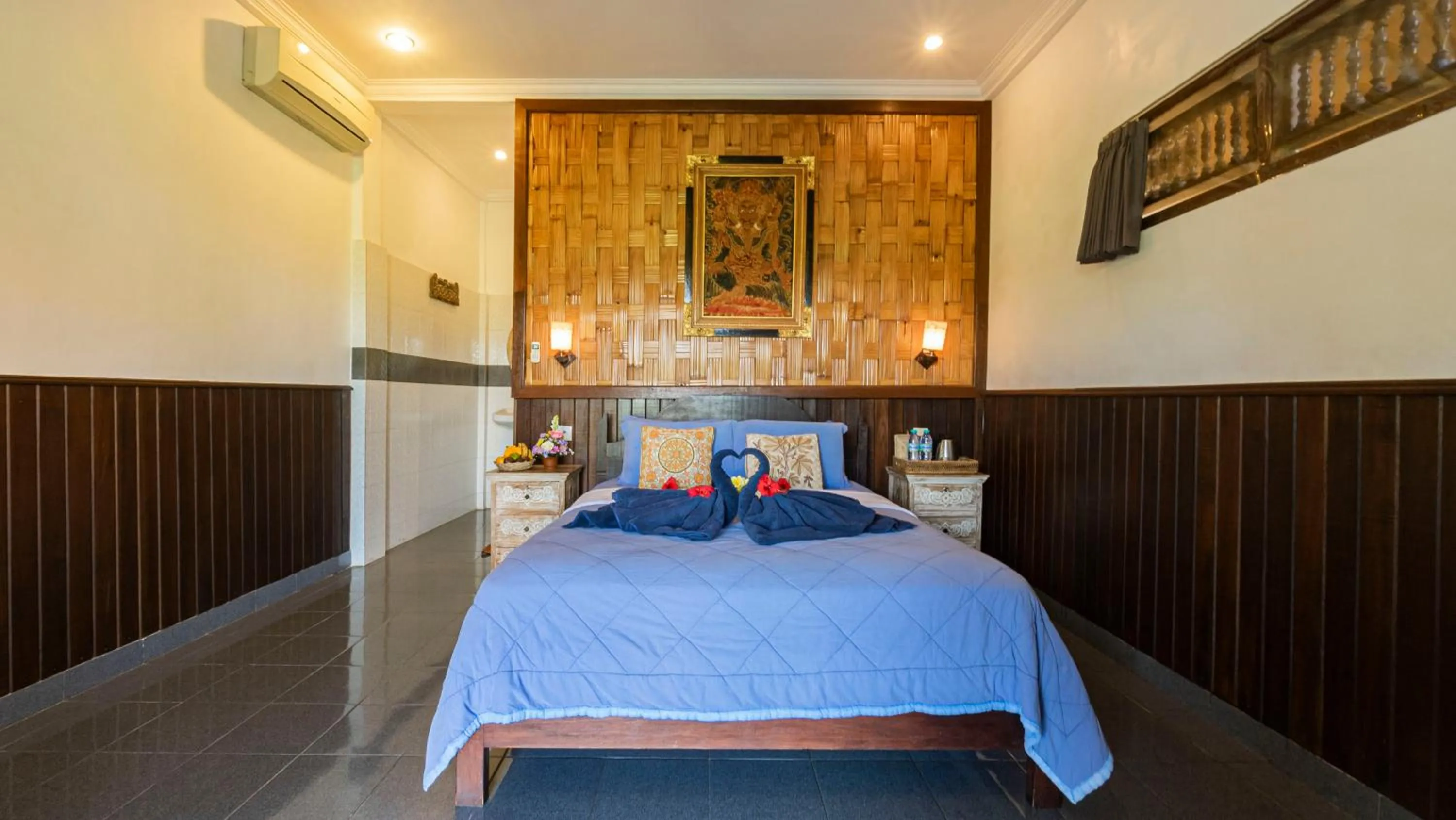 Bed in Kun - Kun Guest House Ubud