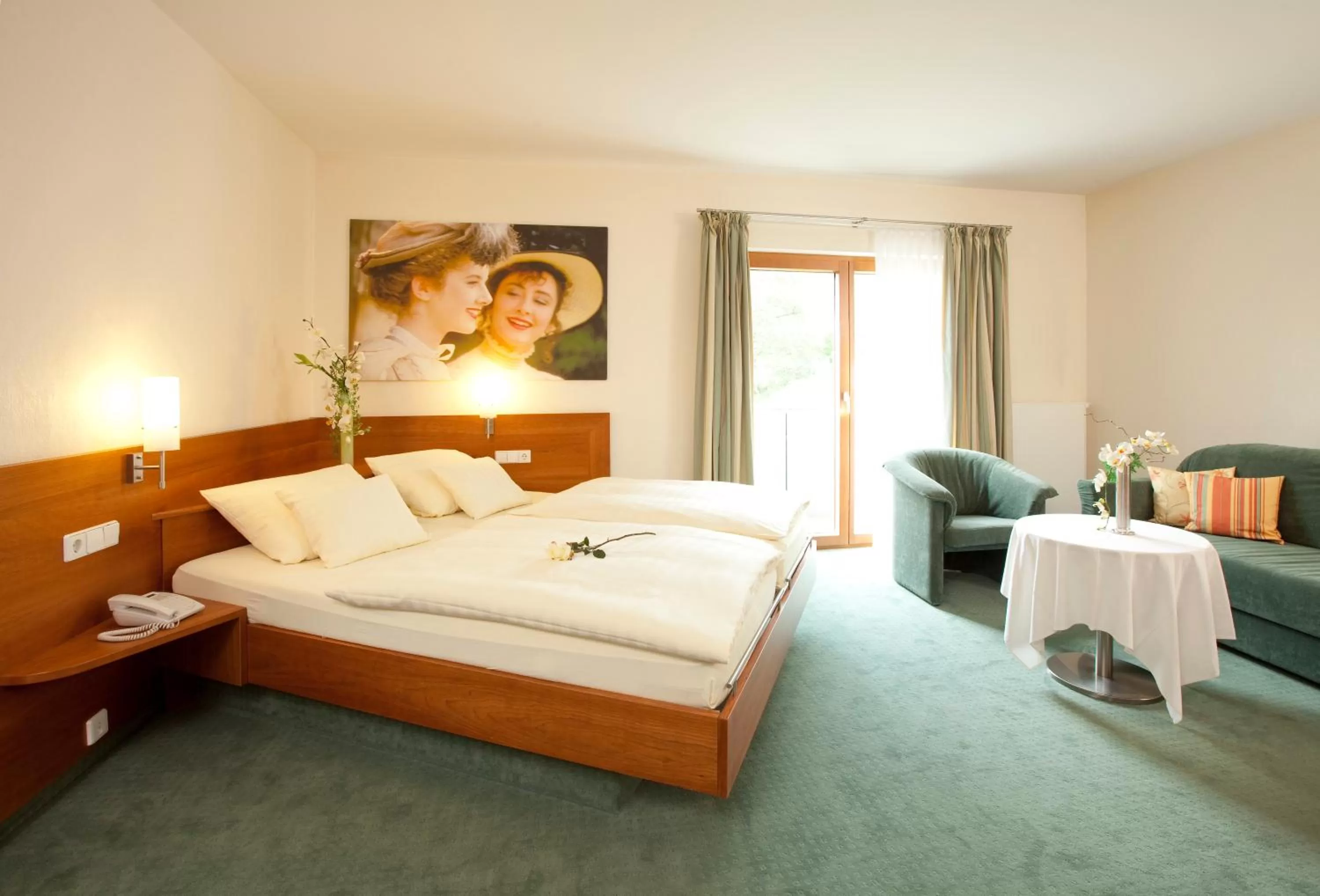 Photo of the whole room, Bed in Hotel Adler