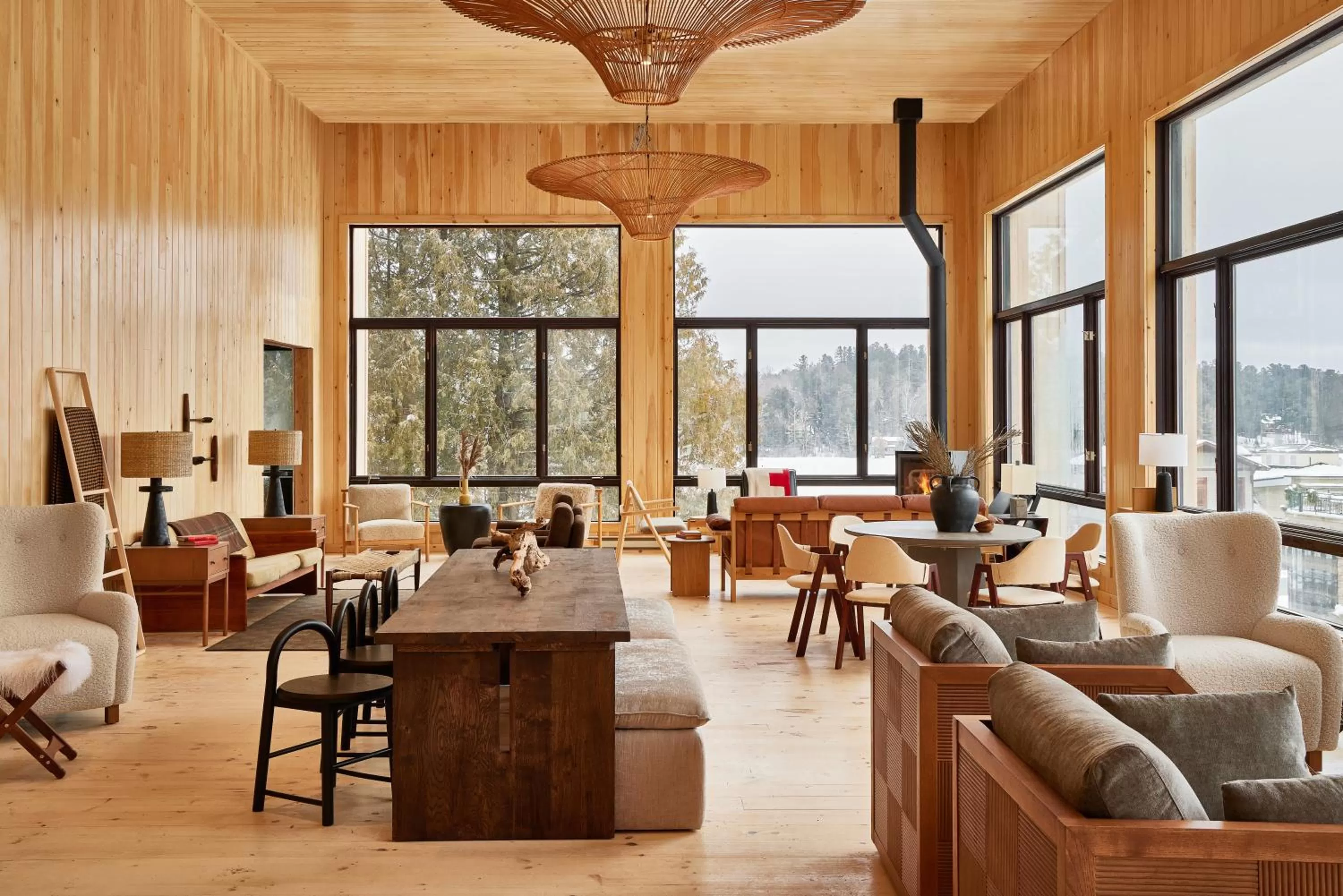 Lobby or reception in Bluebird Lake Placid