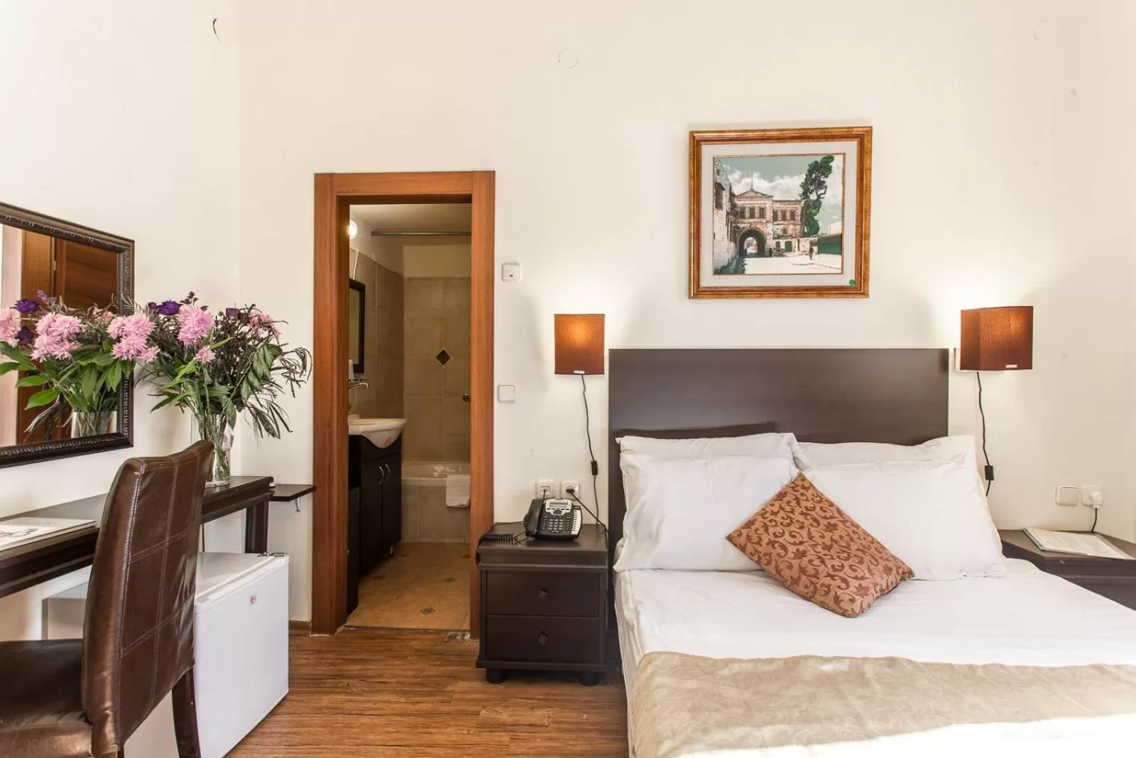 Bed in A Little House In Rechavia