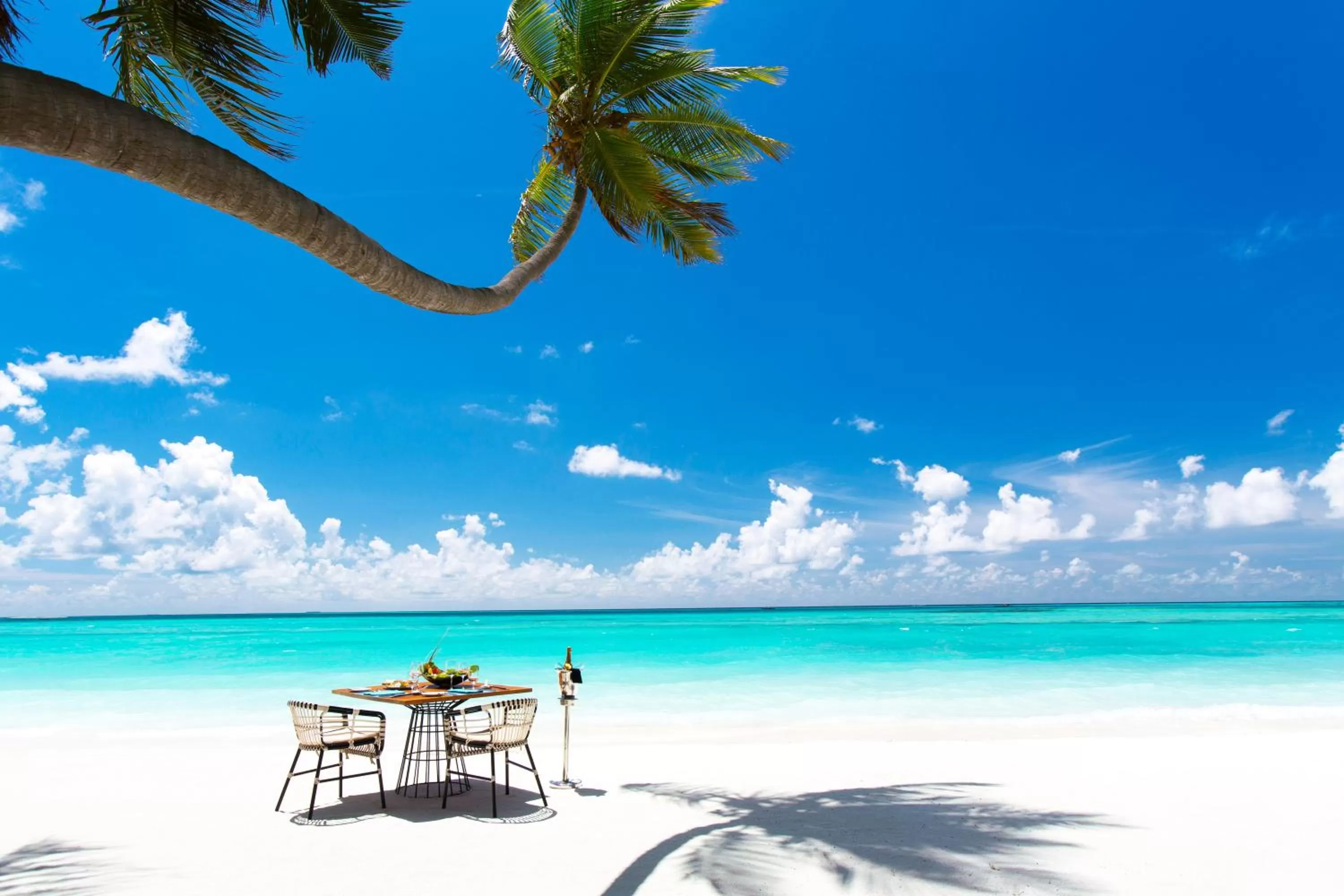 Dining area in Kandima Maldives - 50 Percent Off Return Domestic Flights for stays of 4 nights or more between 11th April 2026 to 31st October 2026