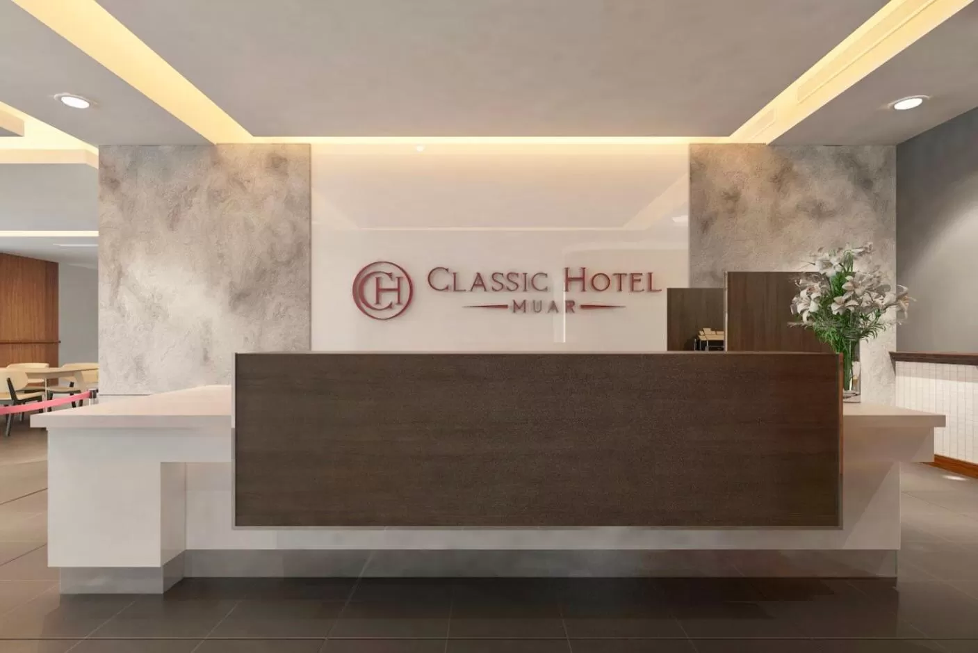 Lobby or reception in Classic Hotel