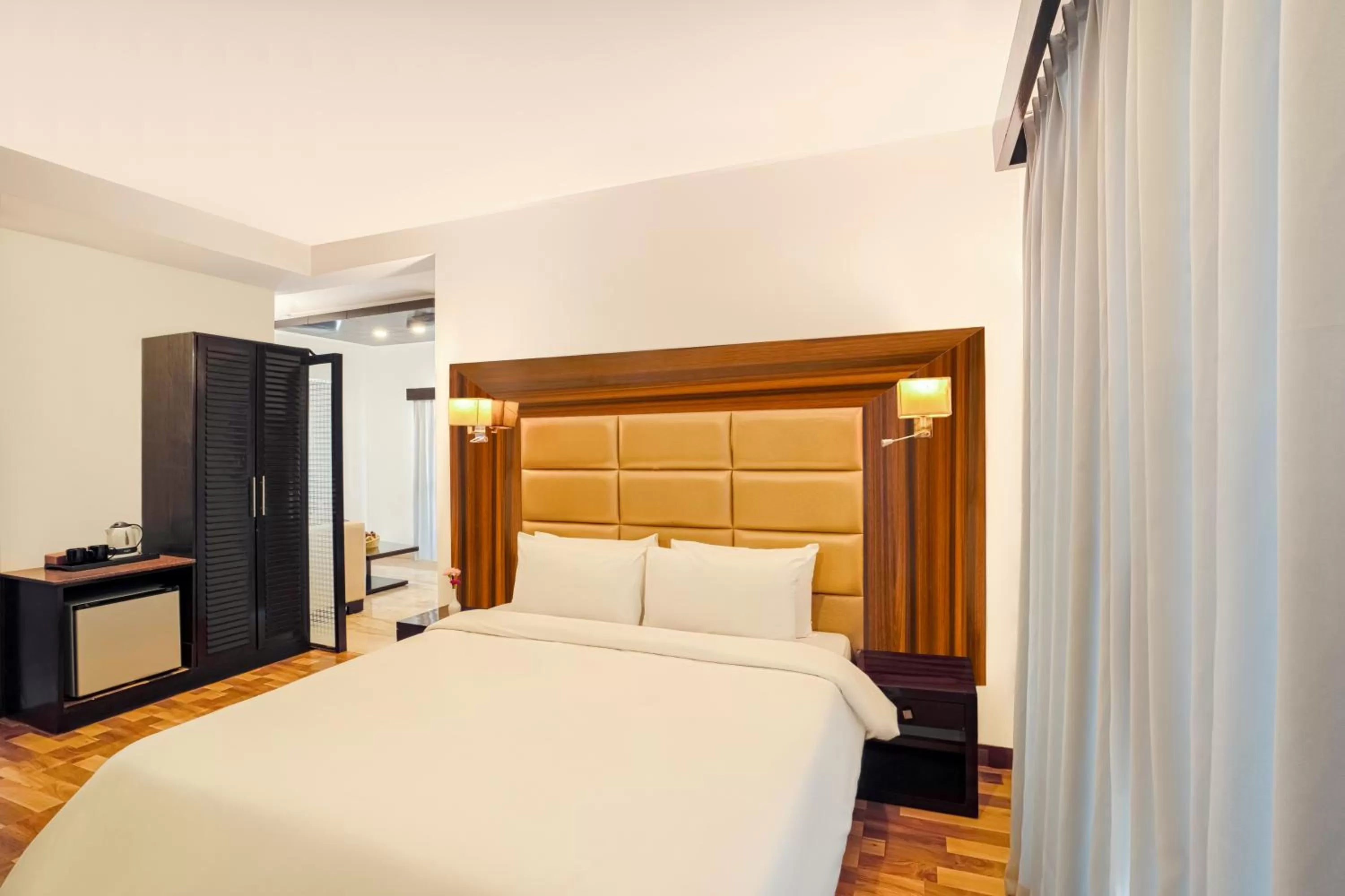 Bedroom in Country Inn Goa Varca Beach - 2 minutes walk to the beach
