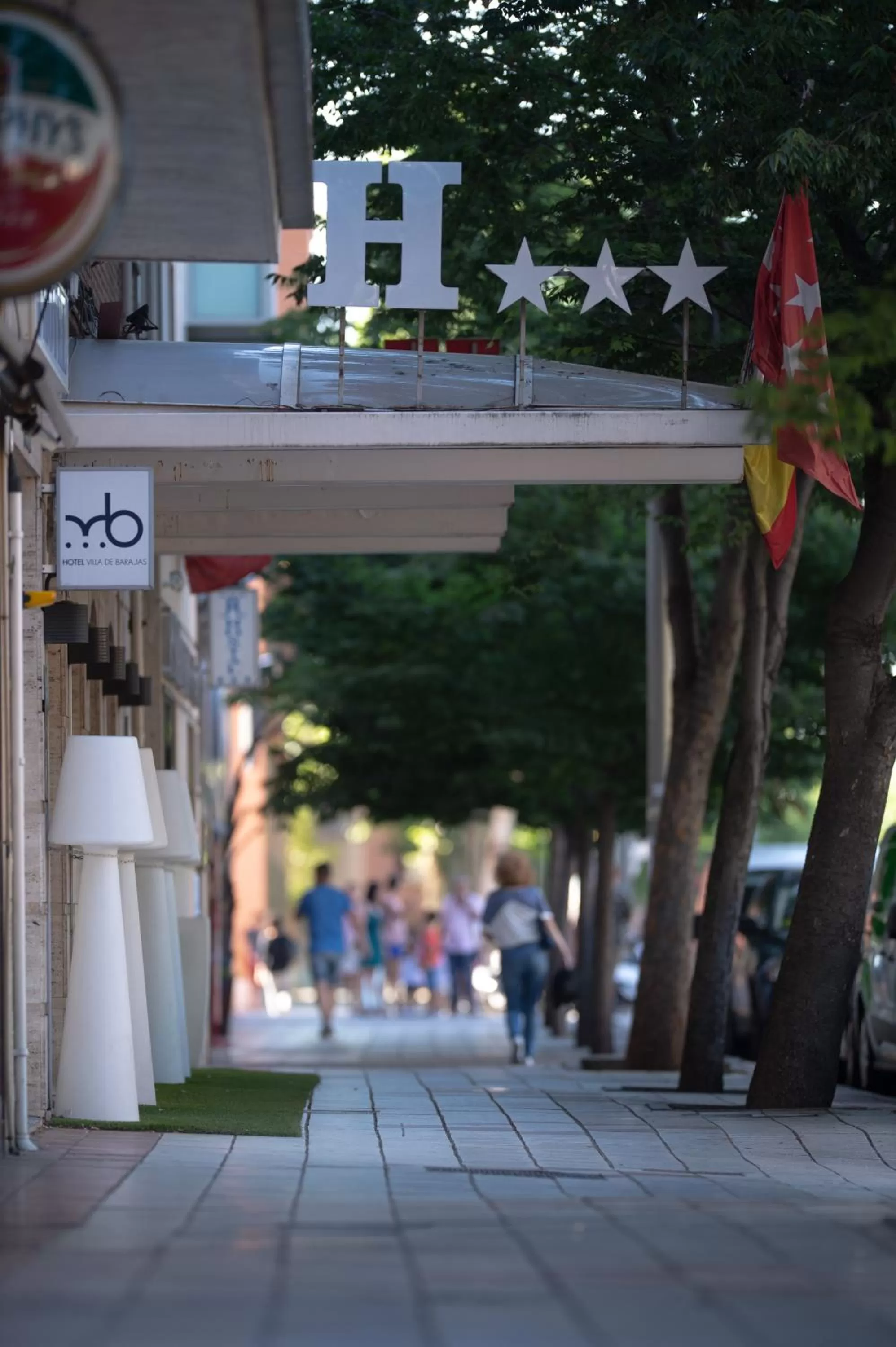Property building in Hotel Villa de Barajas