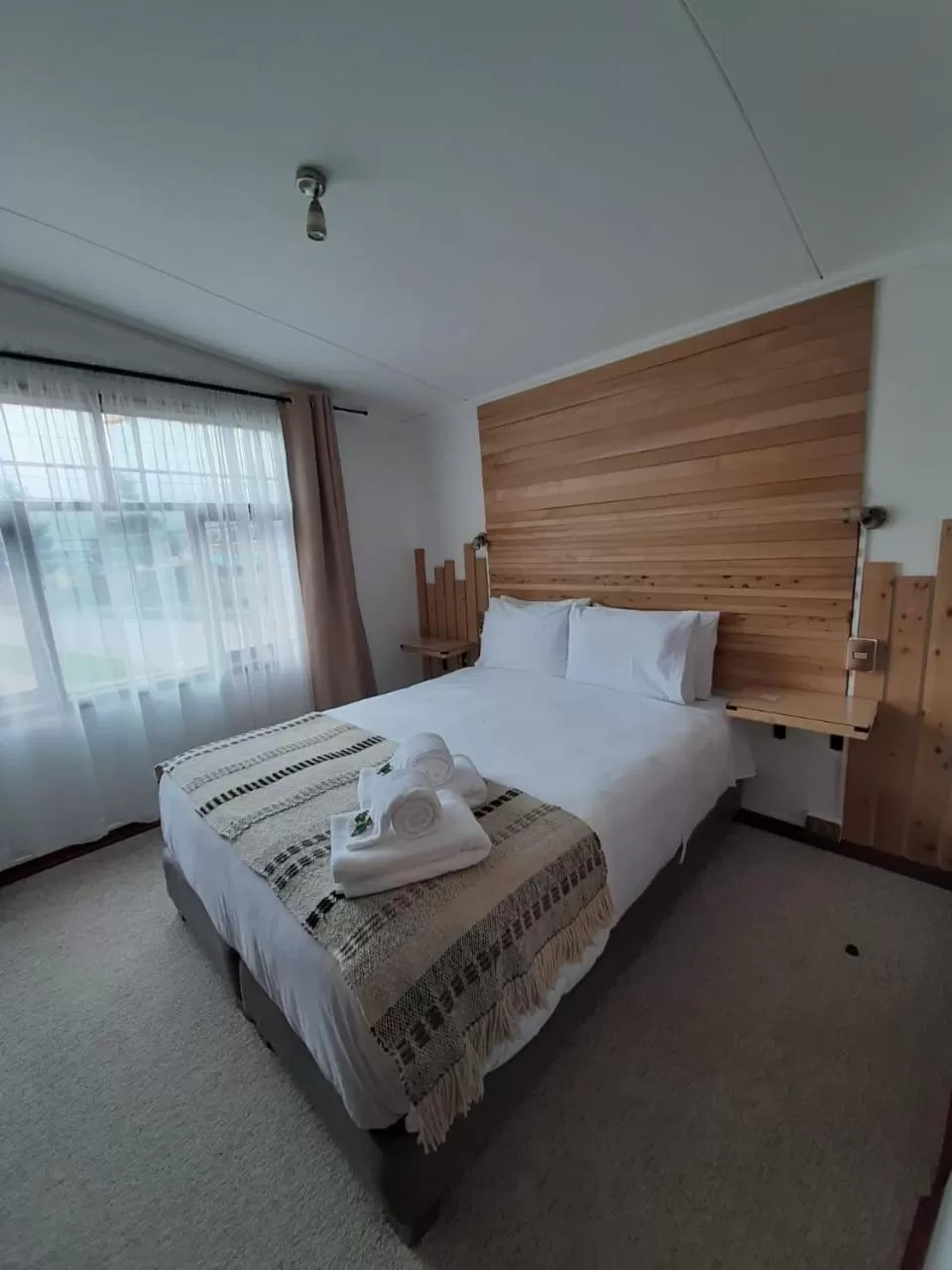 Bed in Hotel Tehuelche Natura