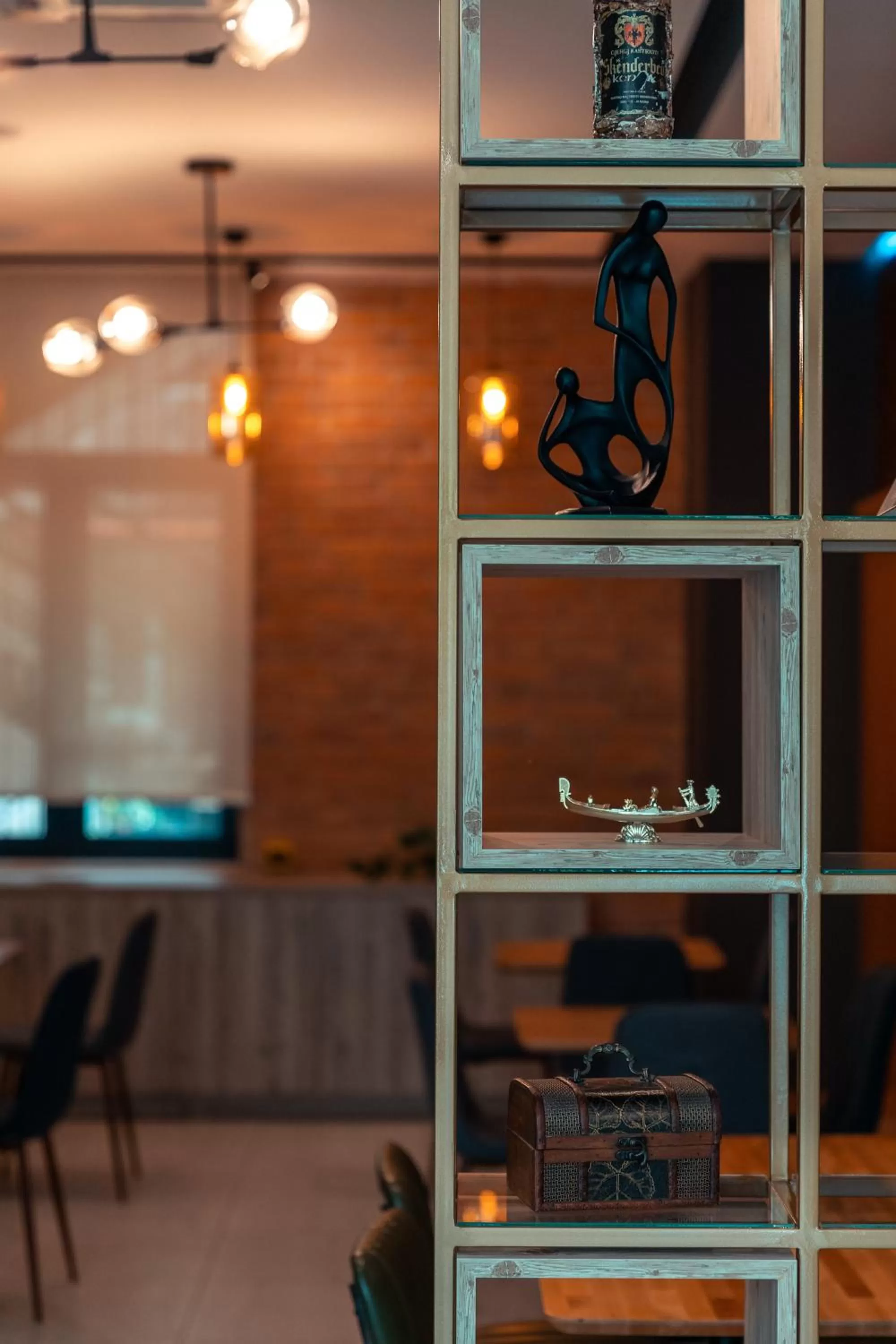 Decorative detail in Oda Hotel Tirana