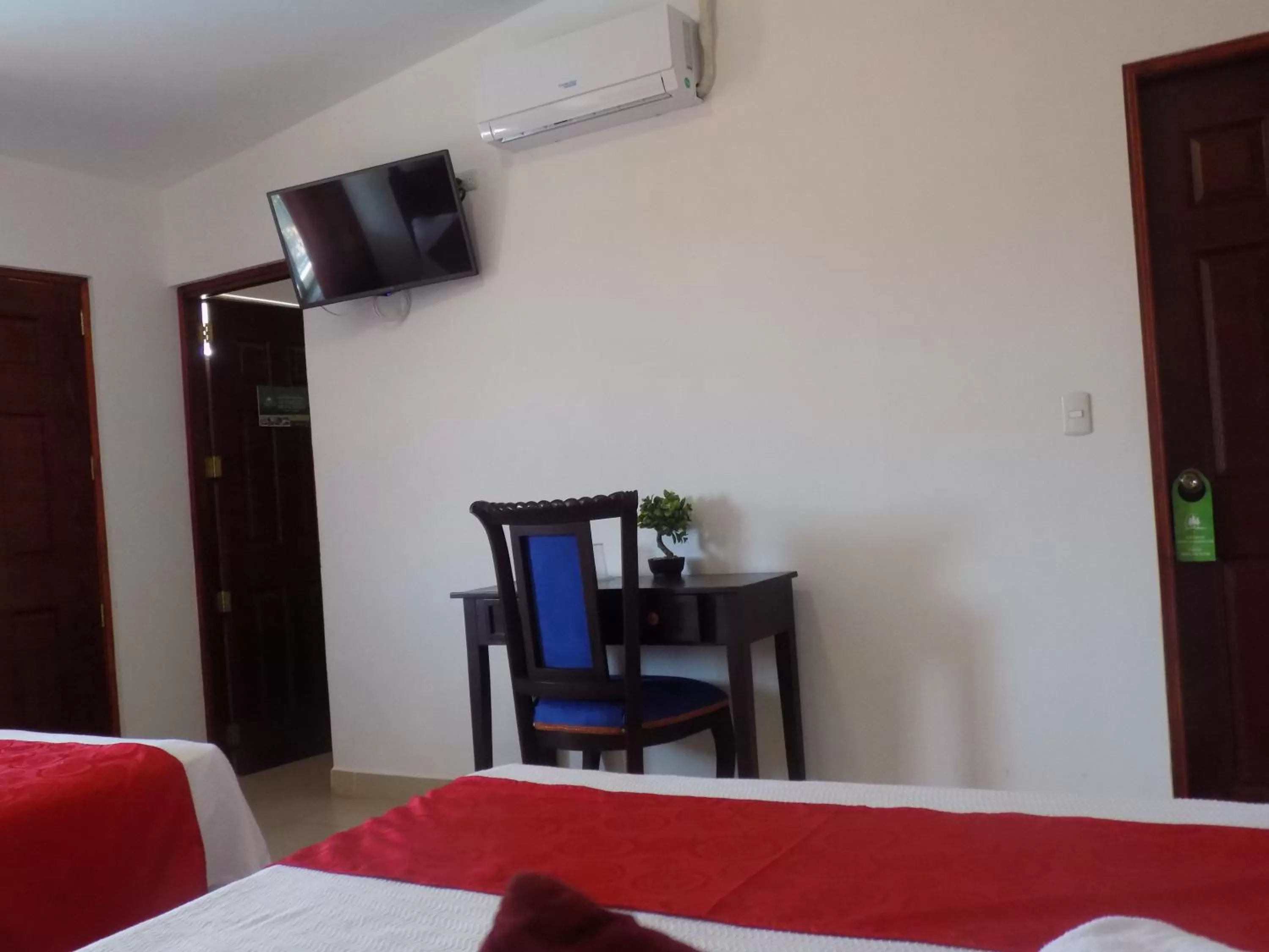 Decorative detail, TV/Entertainment Center in Hotel Los Pinos