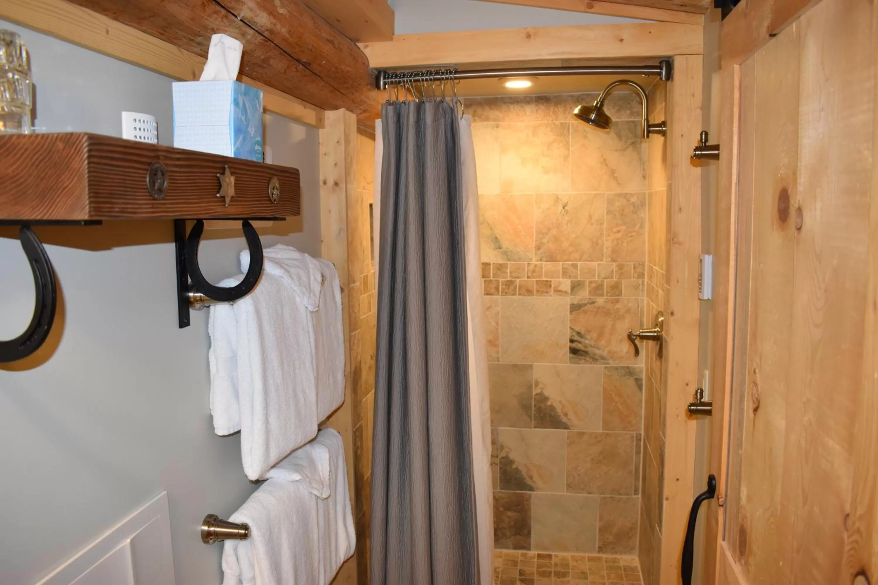 Shower in Jackson Hole Hideout