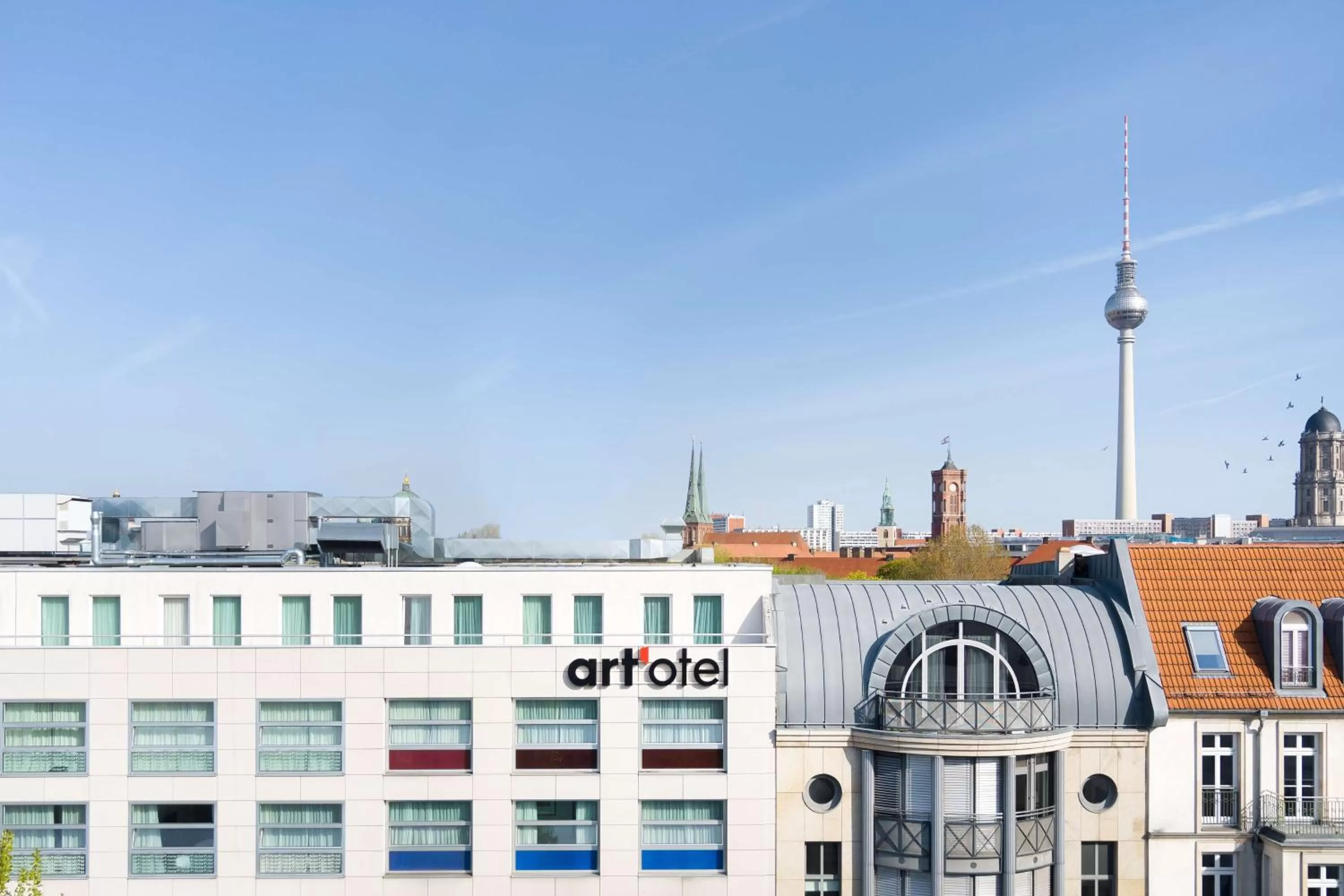 Property building in art'otel berlin mitte, Powered by Radisson Hotels