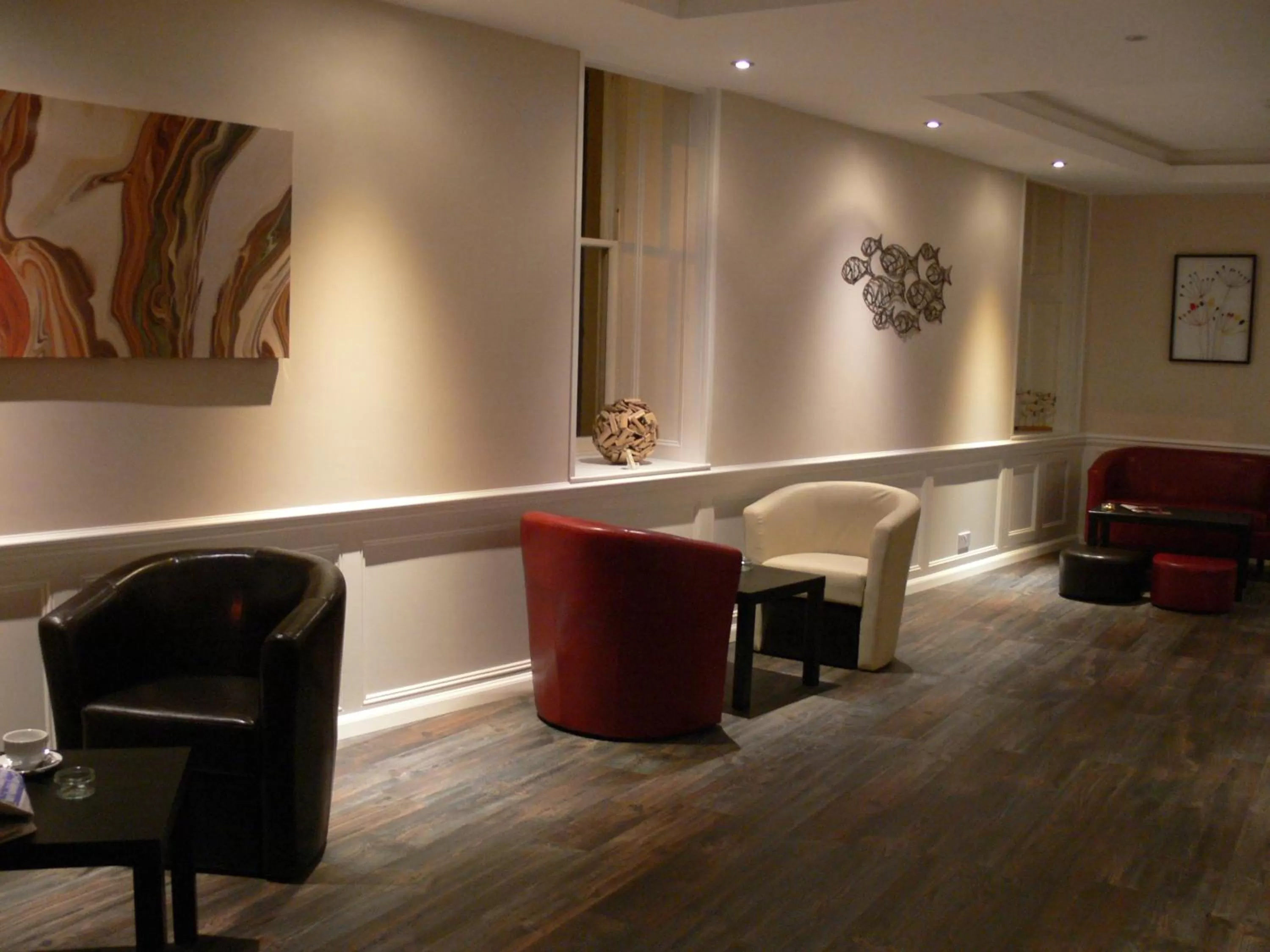 Seating area in The Home Arms Guesthouse