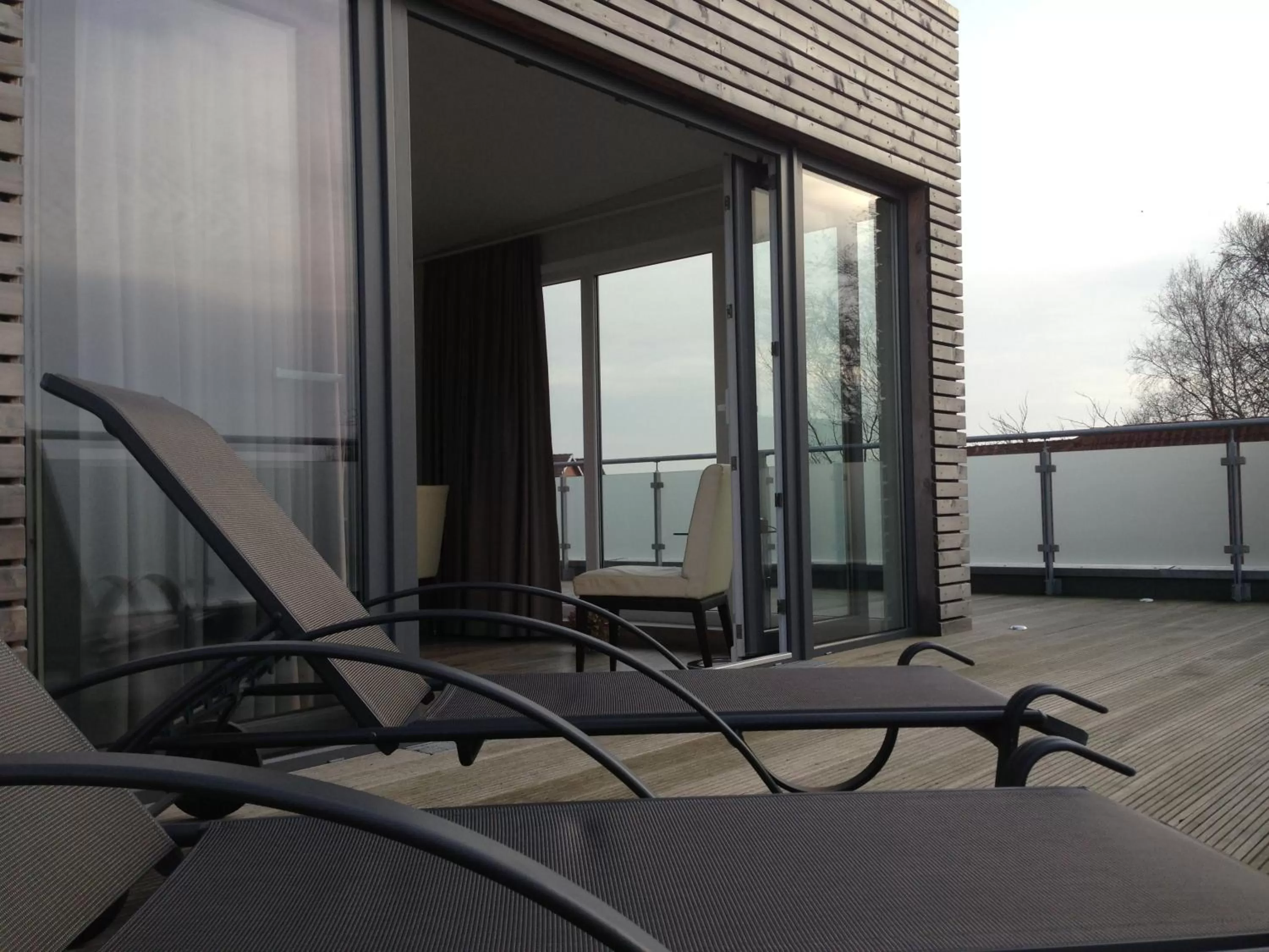 Balcony/Terrace in Hotel Insel Pension