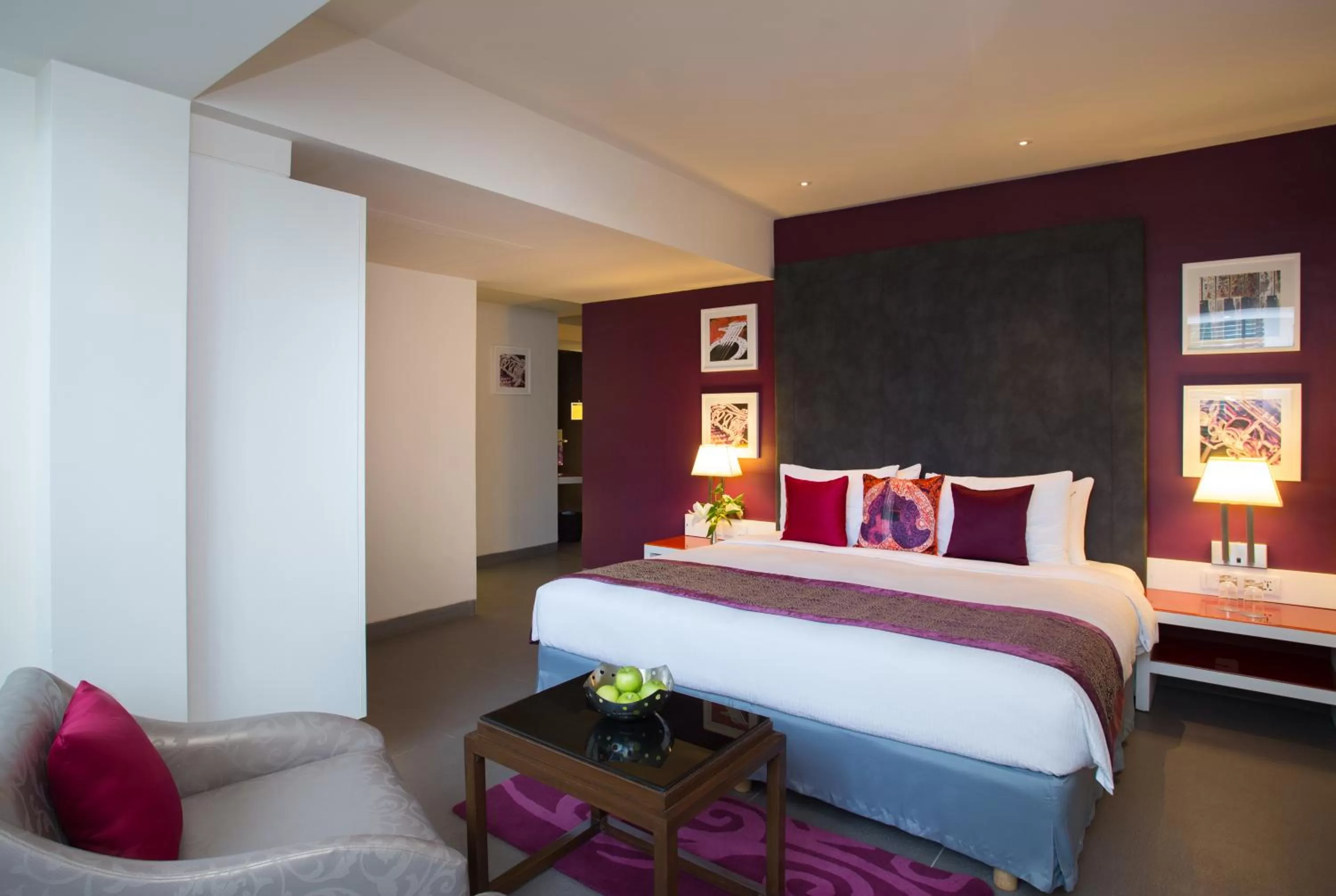 Bedroom, Bed in Hard Rock Hotel Goa Calangute